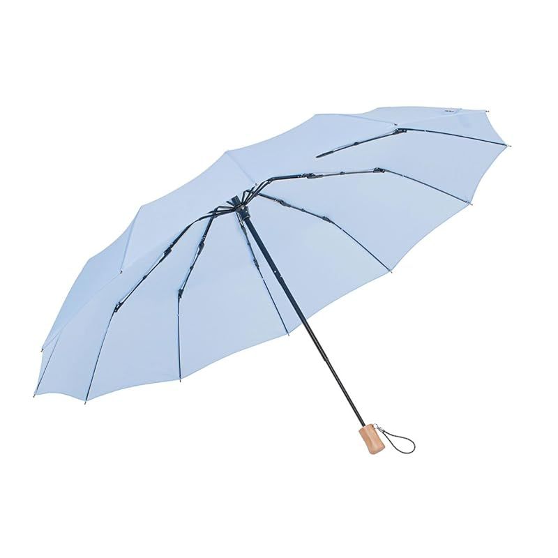 【新品】 マブ(mabu) 日傘 折りたたみ傘 日傘兼用雨傘 レディース メンズ ユニセックス 55cm 12本骨 「 江戸 」 天青 SMV-42263 傘 雨傘 UVカット 遮光 晴雨兼用傘 おしゃれ 可愛い 軽量 和柄 人気 大きい 女性用 男性用 0