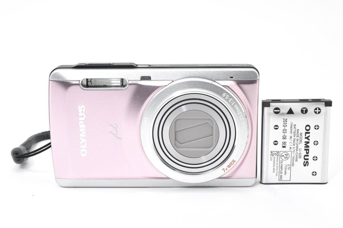 ☆外観美品☆オリンパス OLYMPUS μ-7040 ピンク☆ Y1406 #4680 - メルカリ