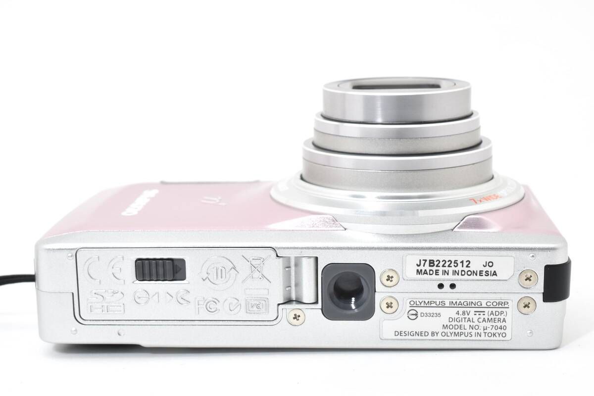 ☆外観美品☆オリンパス OLYMPUS μ-7040 ピンク☆ Y1406 #4680 - メルカリ
