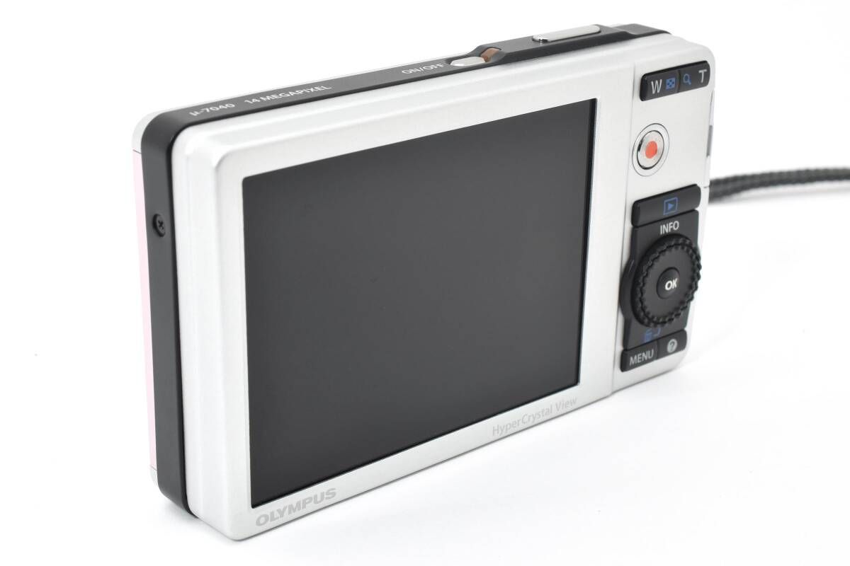 ☆外観美品☆オリンパス OLYMPUS μ-7040 ピンク☆ Y1406 #4680 - メルカリ