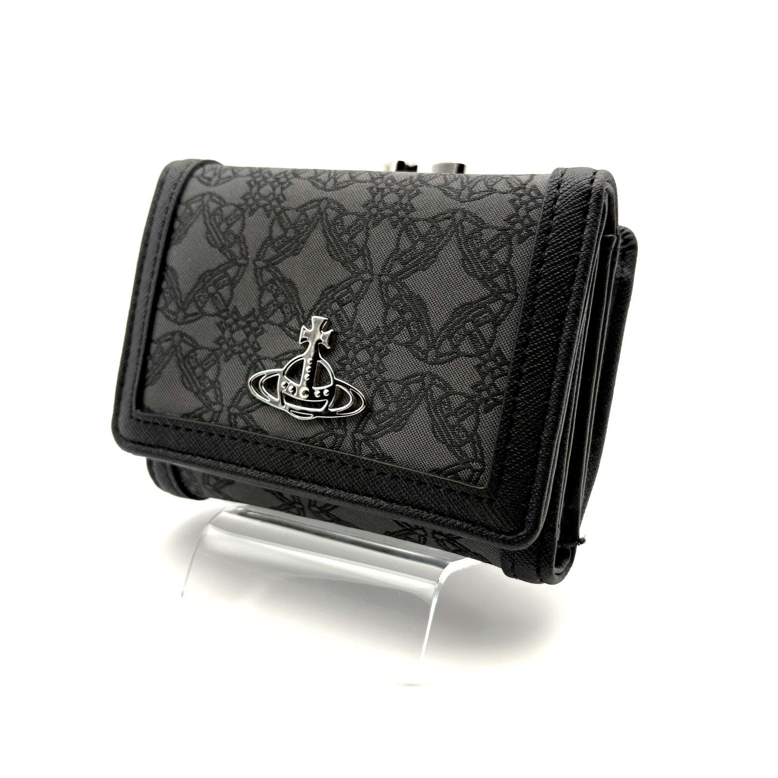 箱付／美品 】Vivienne Westwood コンパクト三つ折り財布 がま口 RE 