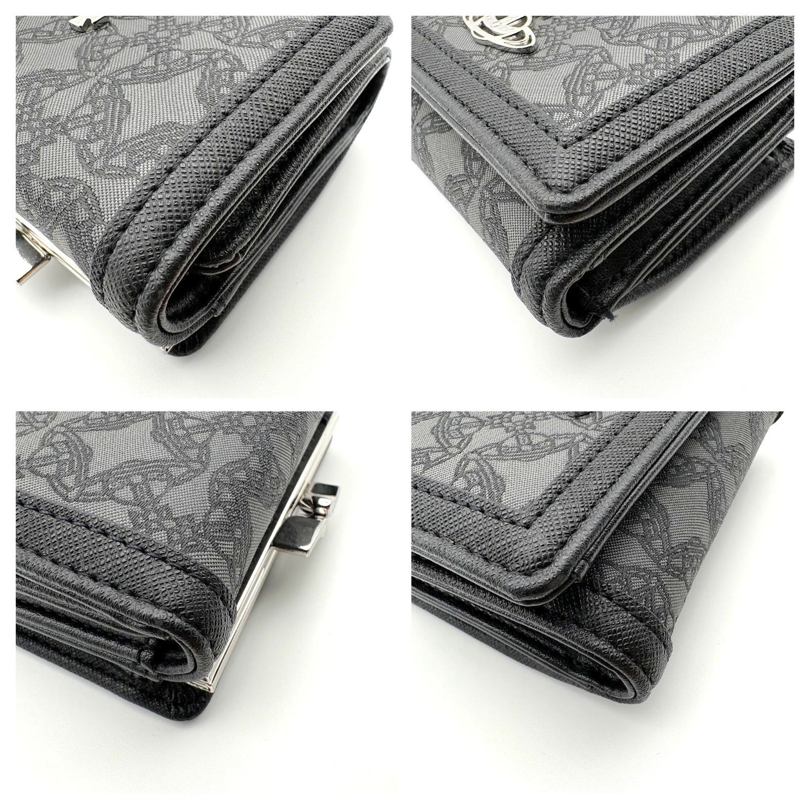 箱付／美品 】Vivienne Westwood コンパクト三つ折り財布 がま口 RE 