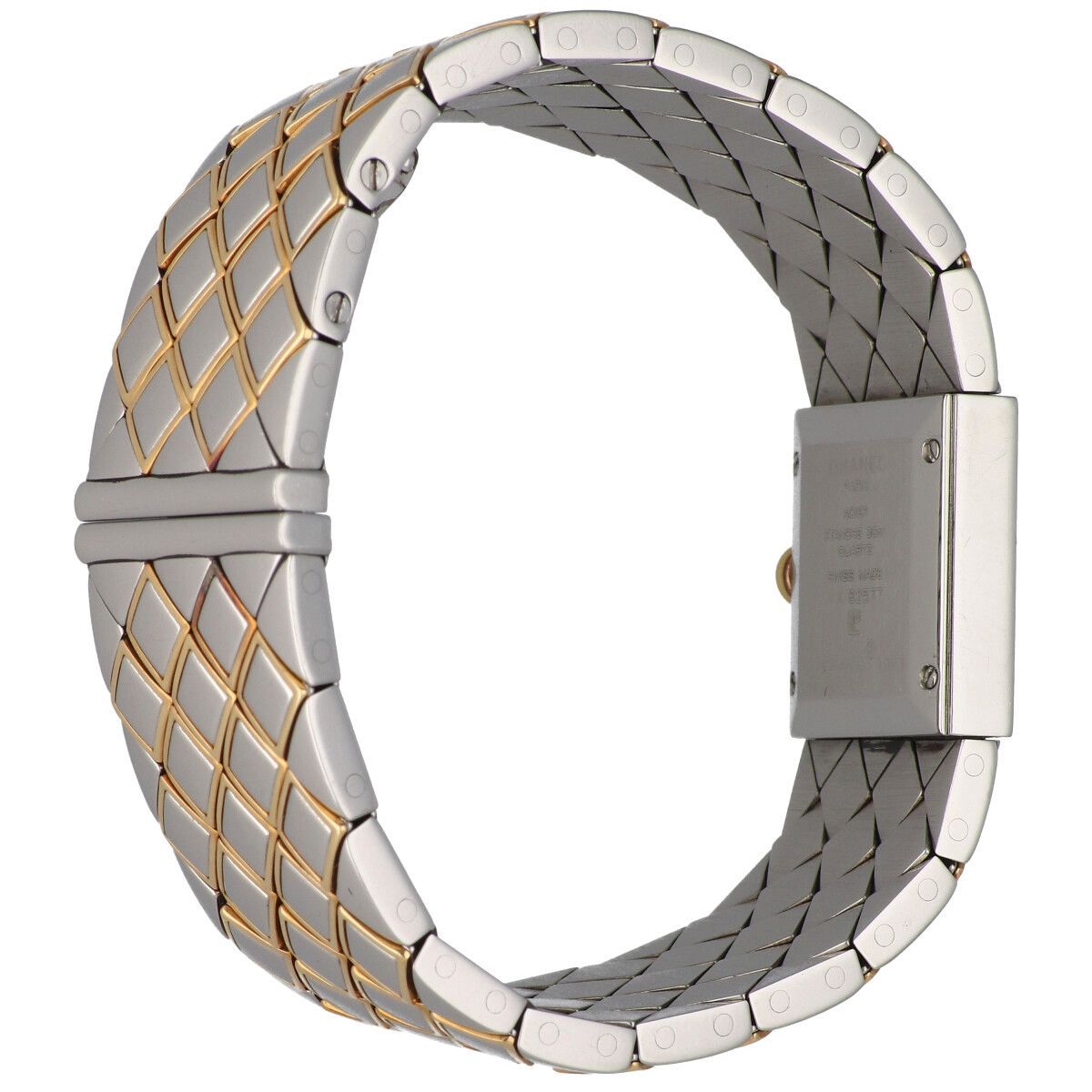【中古】 CHANEL シャネル マトラッセ H0475 K18YG SS バングル 腕時計 キルティング レディース 23035491 AO 中古】 CHANEL シャネル マトラッセ H0475 K18YG SS バングル 腕時計