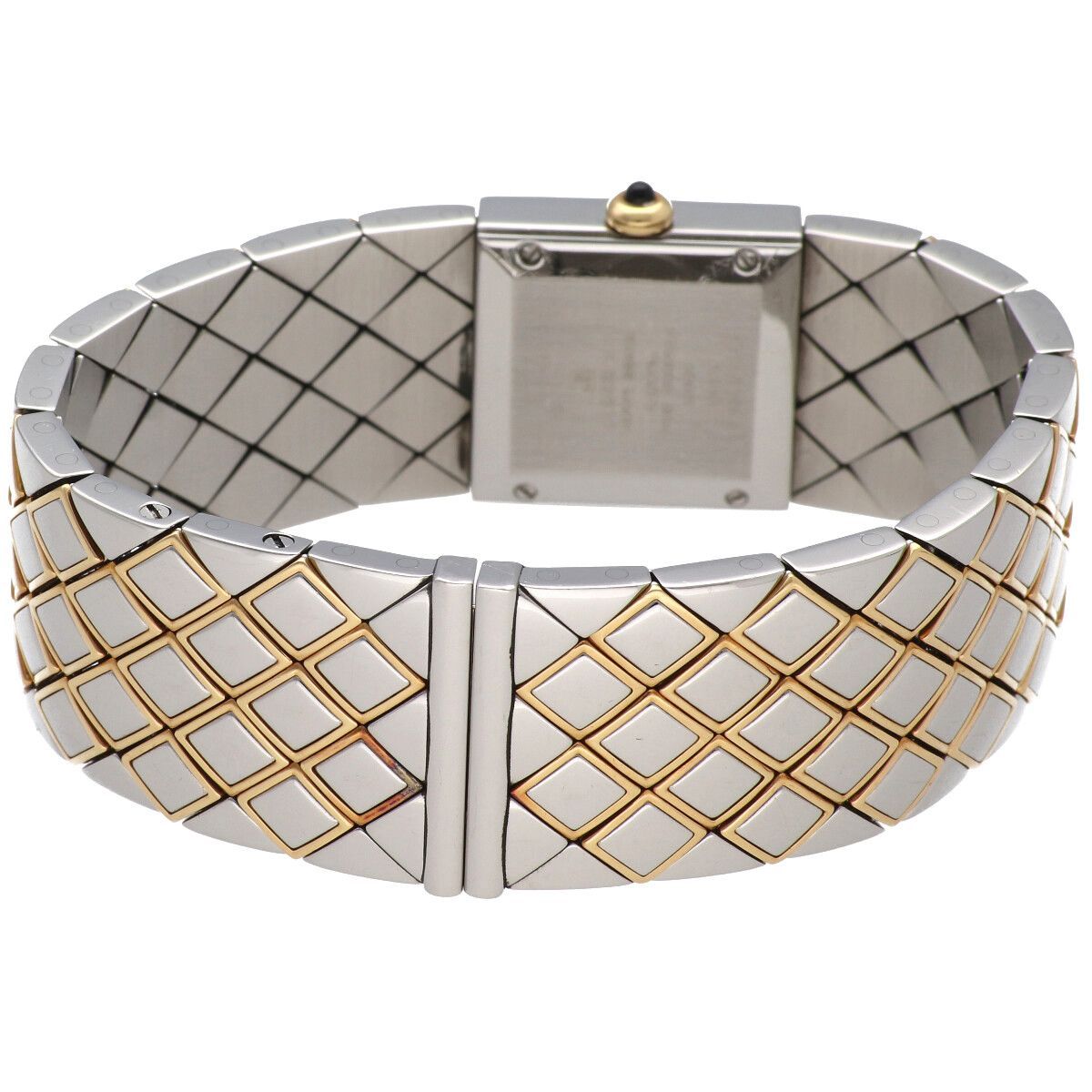 中古】 CHANEL シャネル マトラッセ H0475 K18YG SS バングル 腕時計