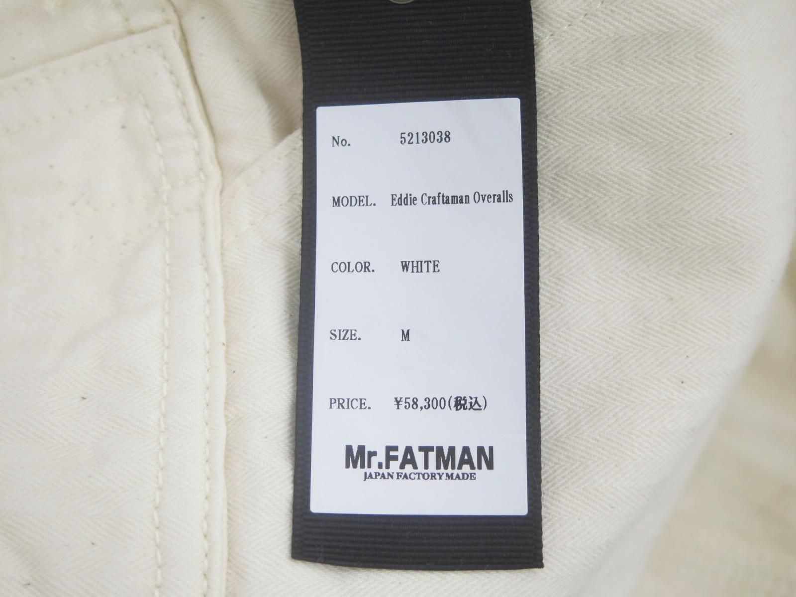 ☆6143☆Mr.FATMAN ミスターファットマン Eddie Craftman Overalls