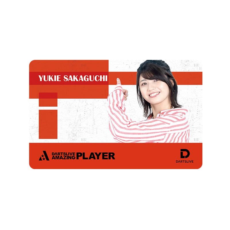 ダーツライブカード DARTSLIVE PLAYER GOODS 第三弾 坂口優希恵選手