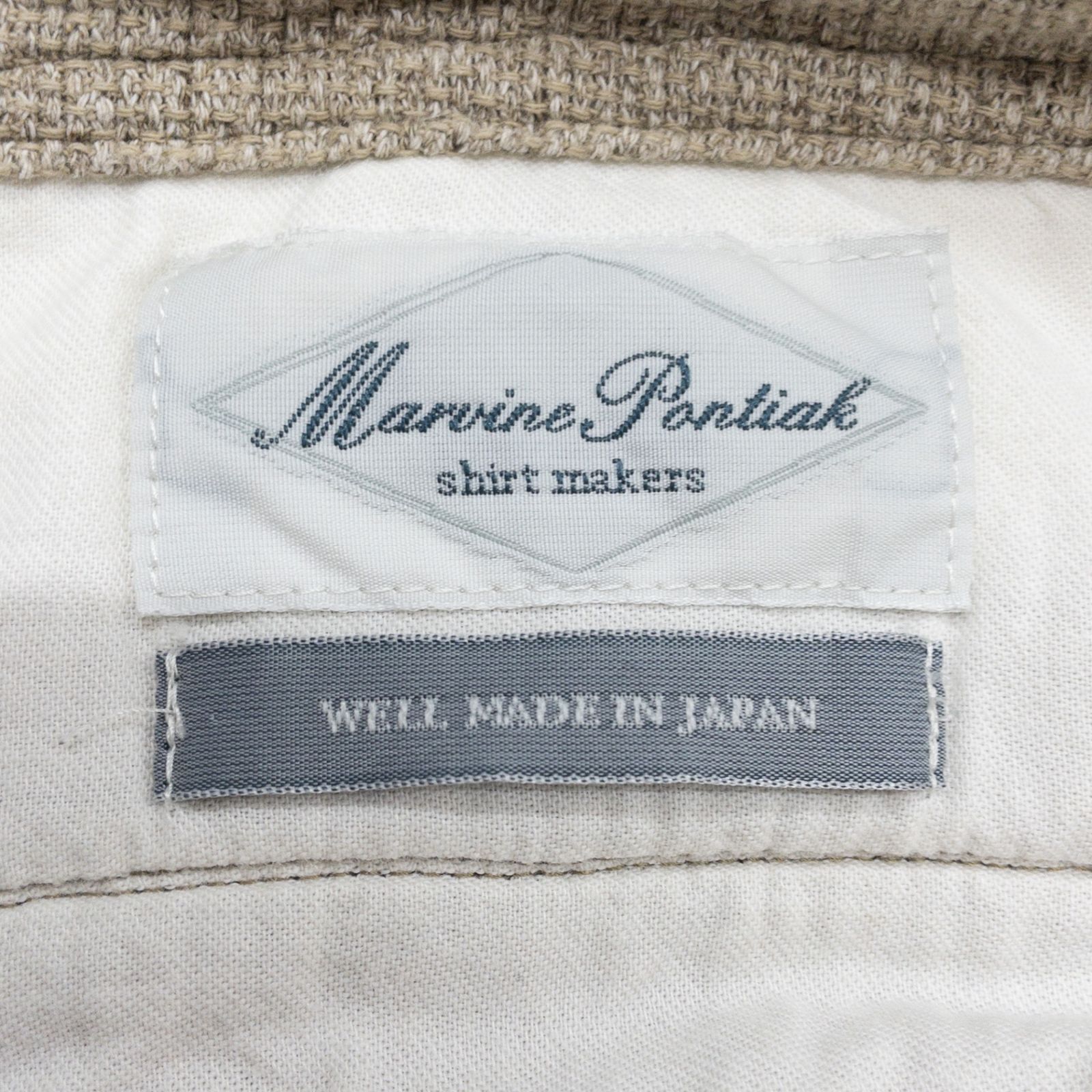 Marvine Pontiak Shirt Makers マーヴィンポンティアック シャツ
