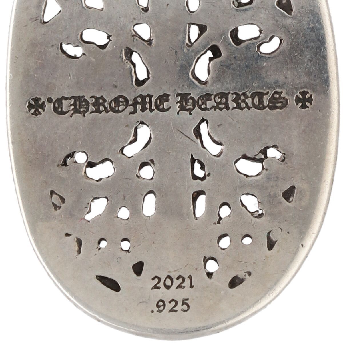 中古】 CHROME HEARTS クロムハーツ タイニークラシックオーバルクロス 