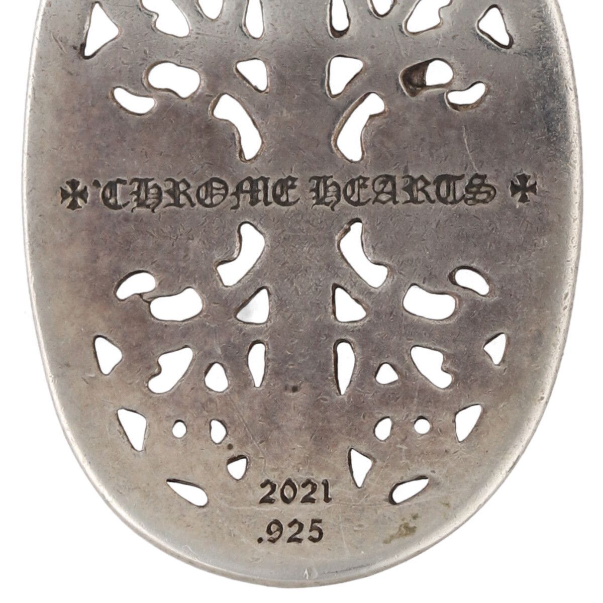 中古】 CHROME HEARTS クロムハーツ タイニークラシックオーバルクロス 