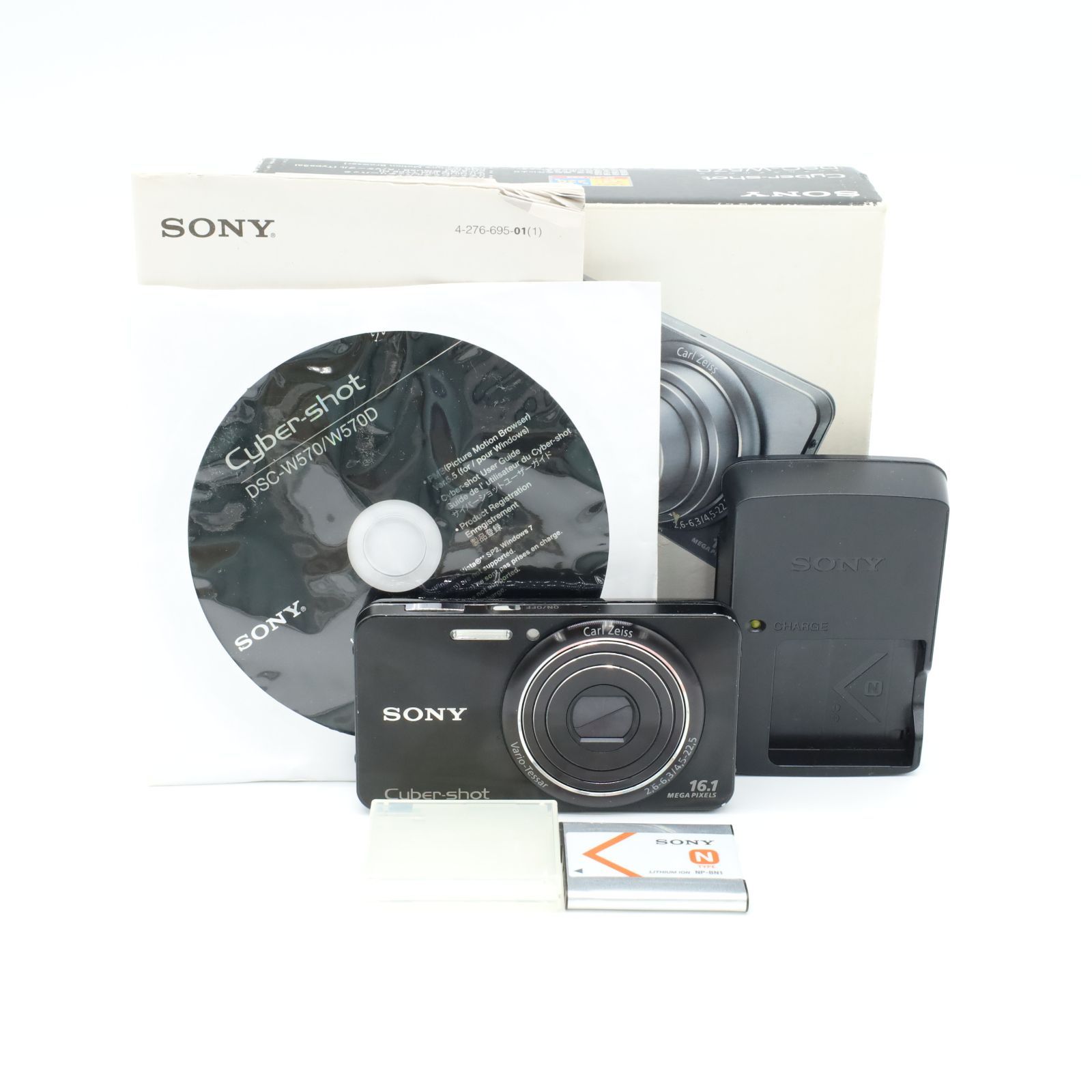 □極上品□ SONY（ソニー） DSC-W570 コンパクトデジタルカメラ 光学5 