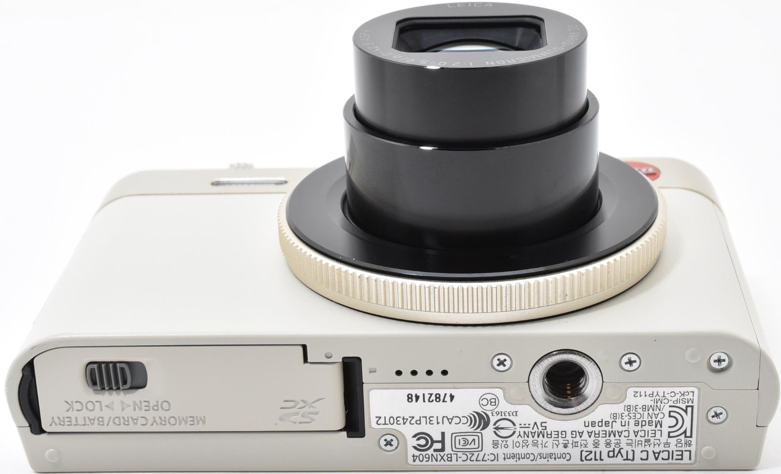 デジタルカメラ ライカ Leica C Typ 112 ライトゴールド 中古 新品SD 