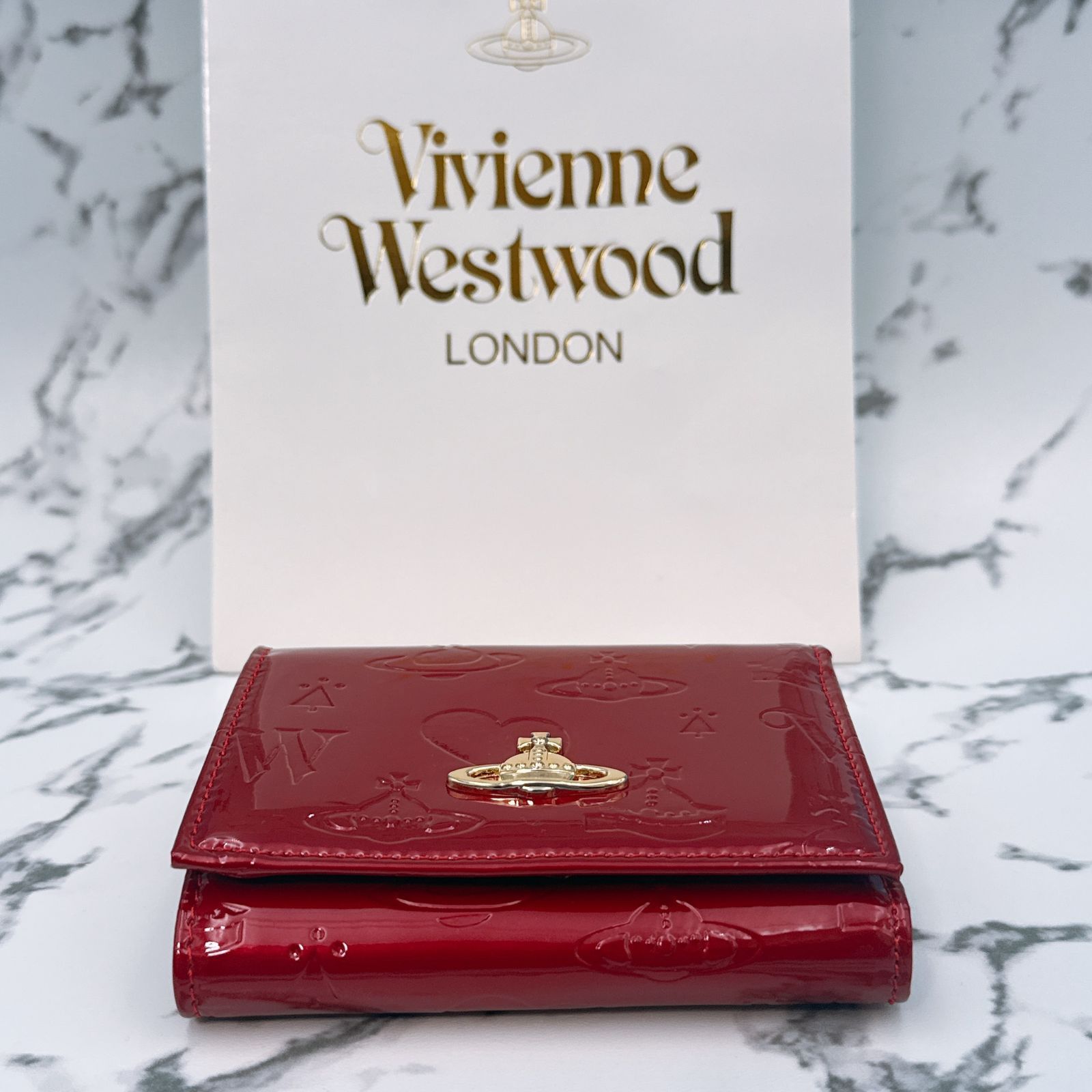 新品未使用》Vivienne Westwood ヴィヴィアンウエストウッド 三つ折り