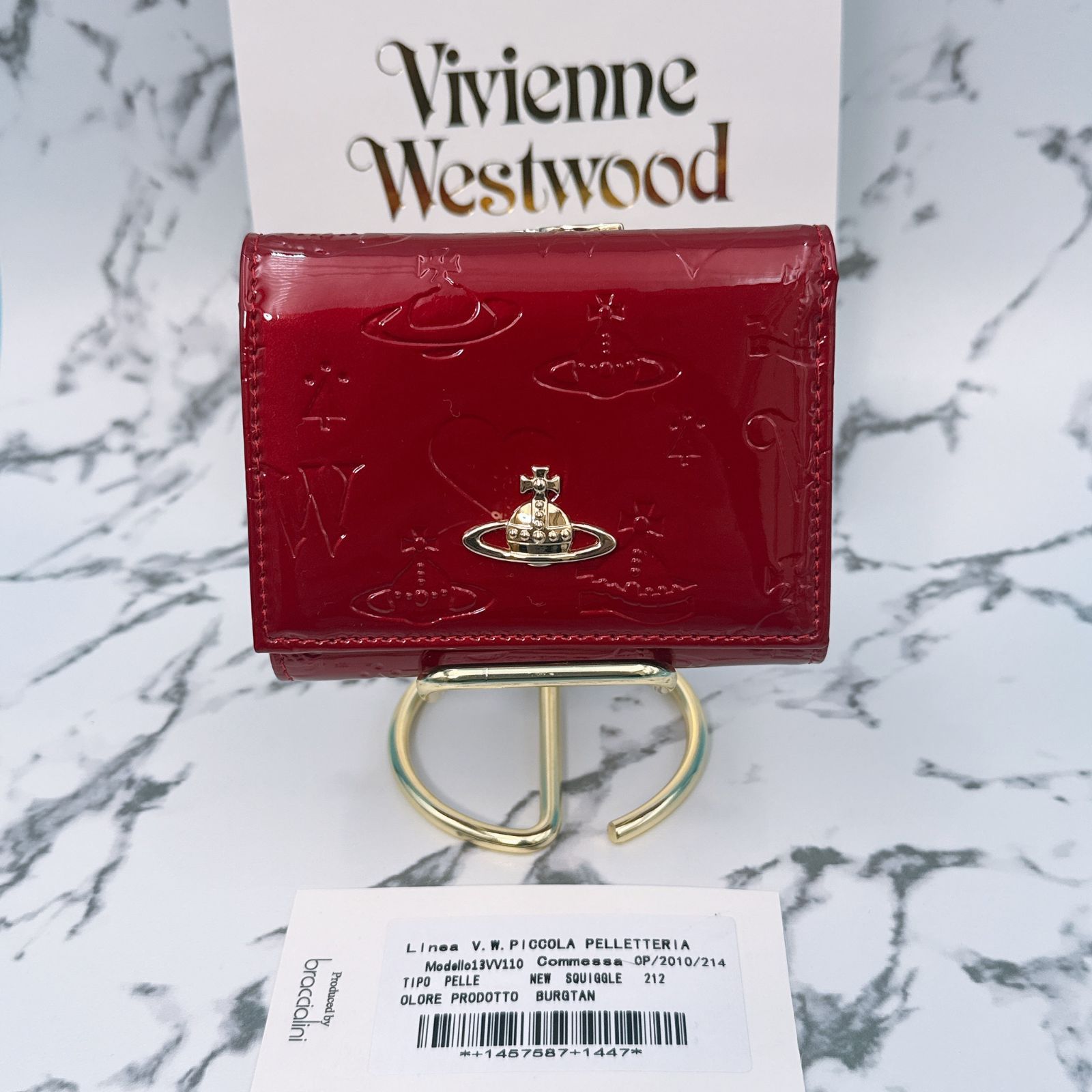 新品未使用》Vivienne Westwood ヴィヴィアンウエストウッド 三つ折り