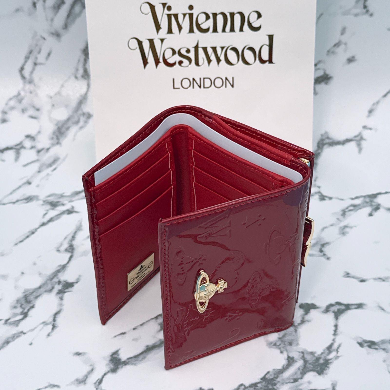 新品未使用》Vivienne Westwood ヴィヴィアンウエストウッド 三つ折り