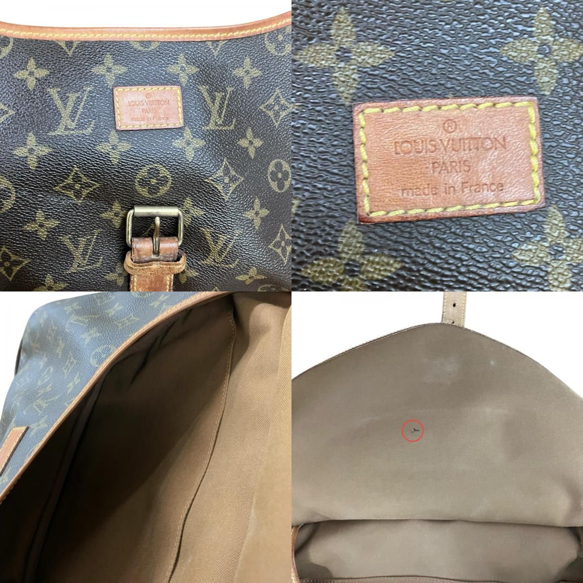 180053 現状品 LOUIS VUITTON ルイ・ヴィトン 大容量 ショルダーバッグ 