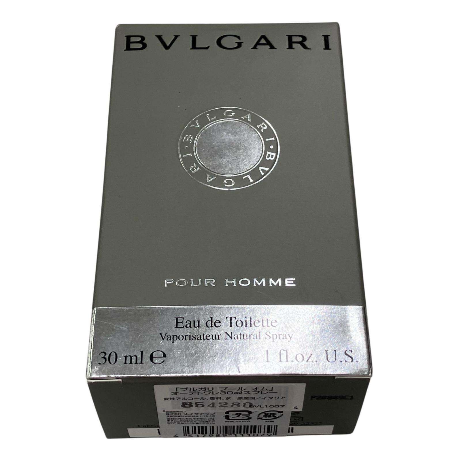 186005 BVLGARI ブルガリ 30ml EDT POUR HOMME プールオム メンズ
