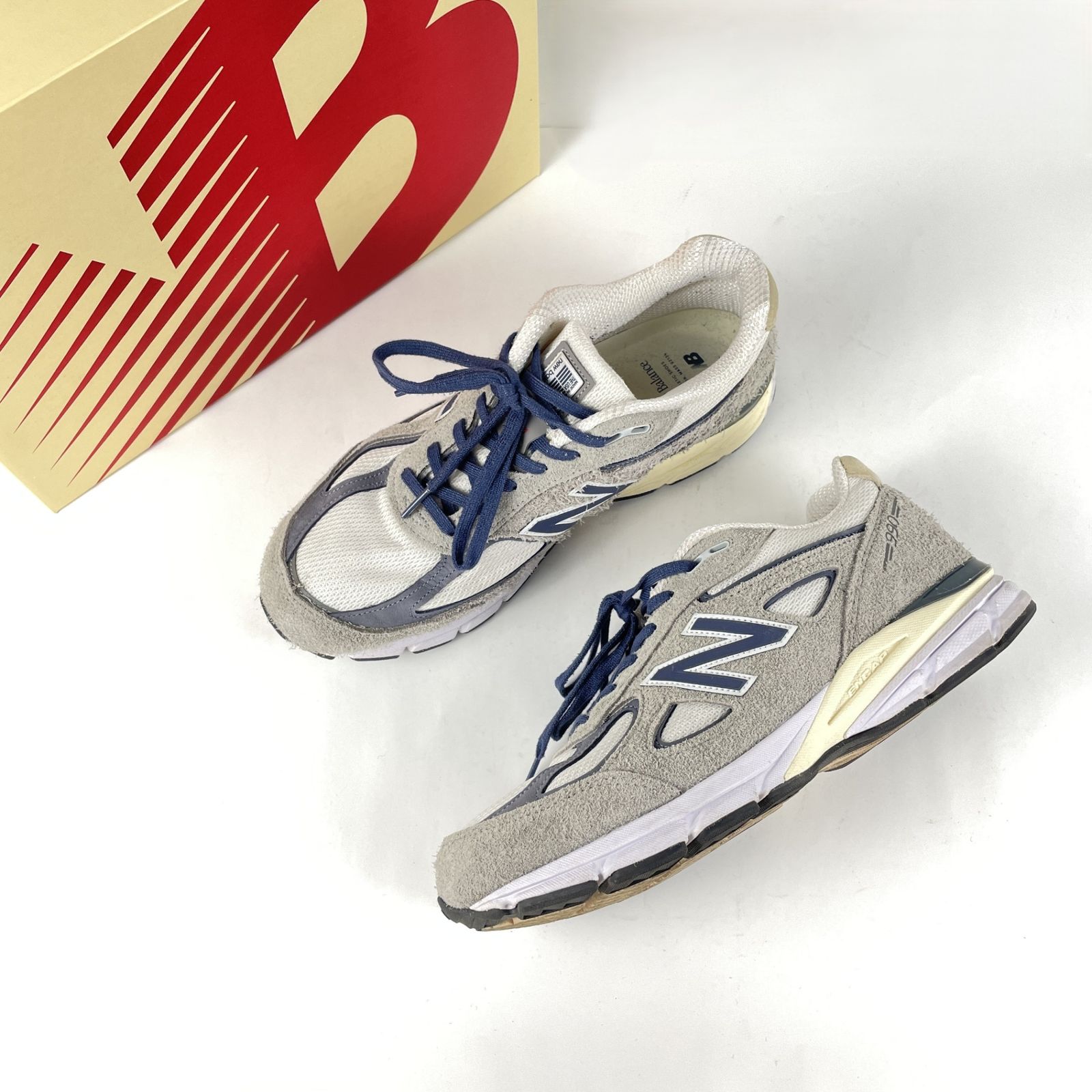 箱付 NEW BALANCE ニューバランス 2022 U990TA4 990 V4 スニーカー 