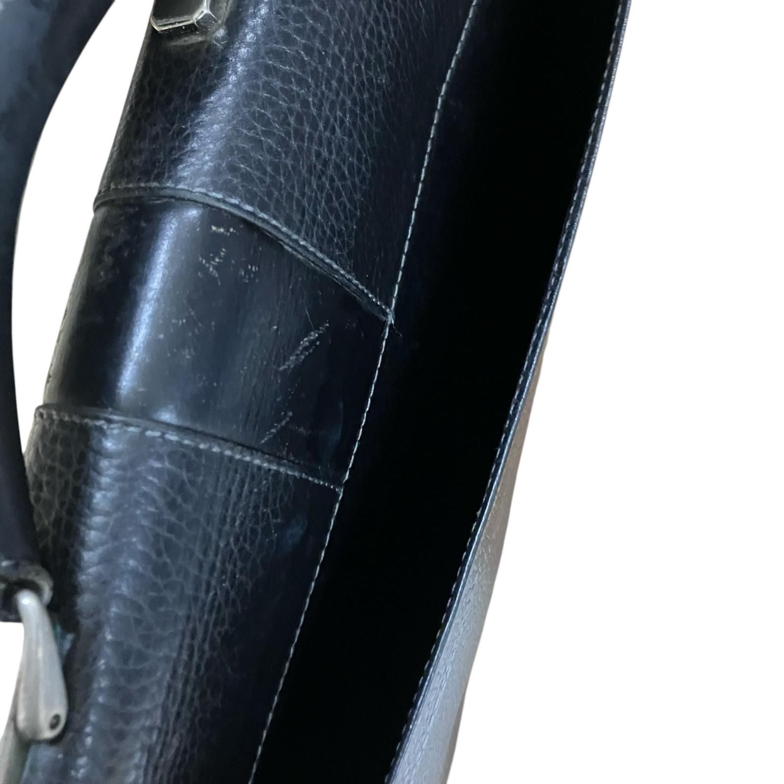 180053 現状品 BURBERRY バーバリー ビジネスバッグ ブラック ブリーフ 