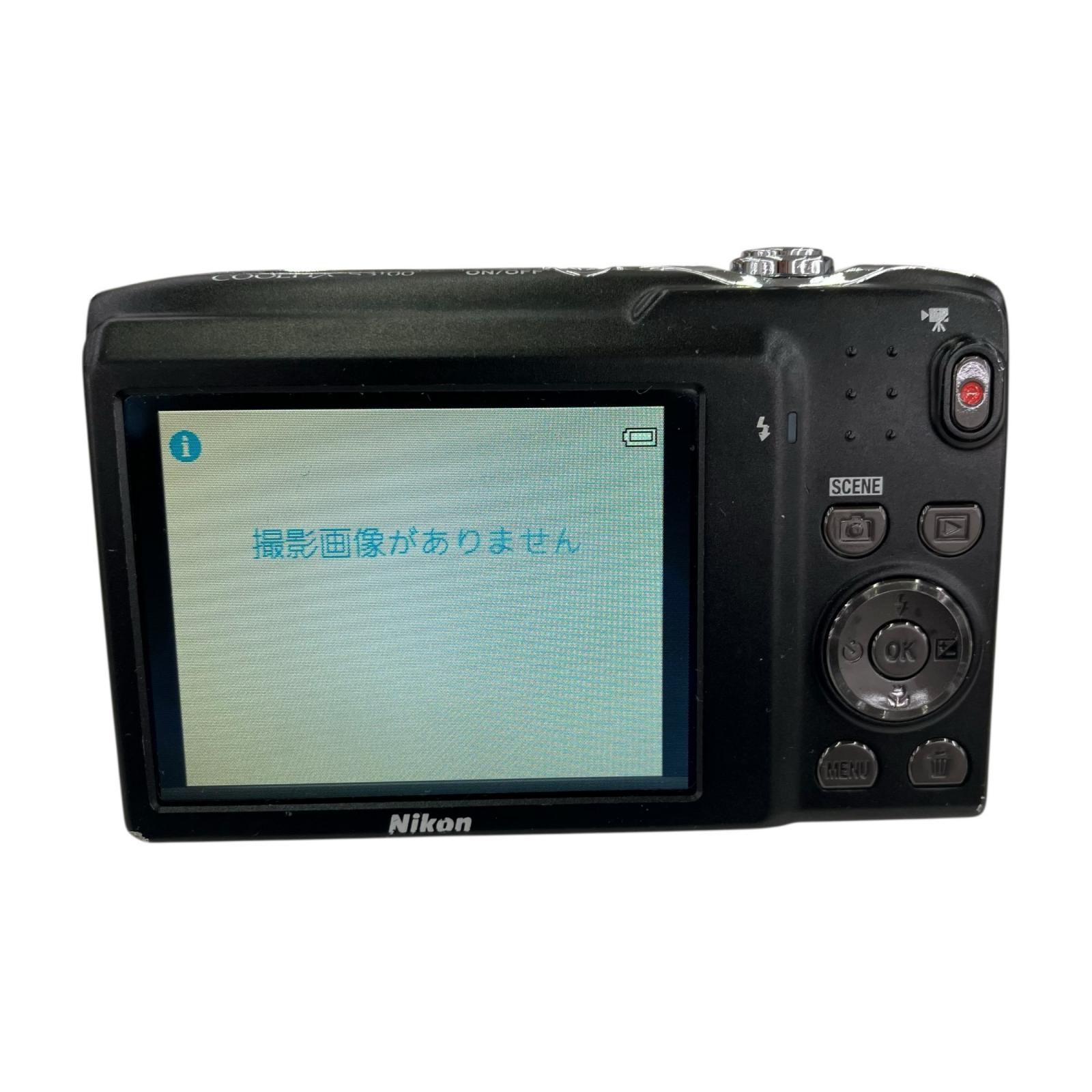 186000 動作確認済み Nikon ニコン COOLPIX S3100 デジタルカメラ