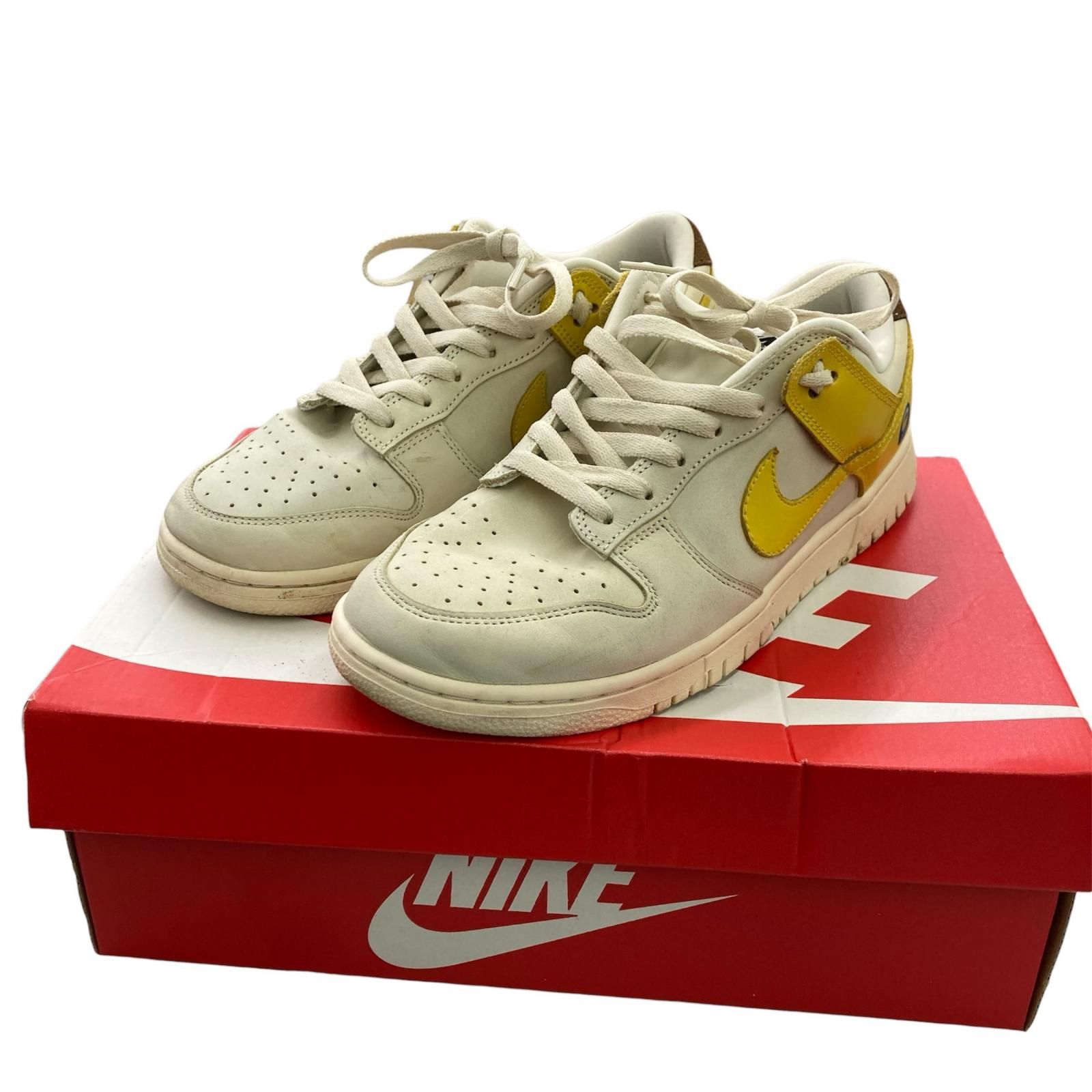186001 現状品 NIKE ナイキ　ウィメンズダンクLOW LX DR5487-100  28 ユニセックス [260320HM220141] Nike Women's Dunk Low LX Banana Shoes (DR5487-100) | eBay
