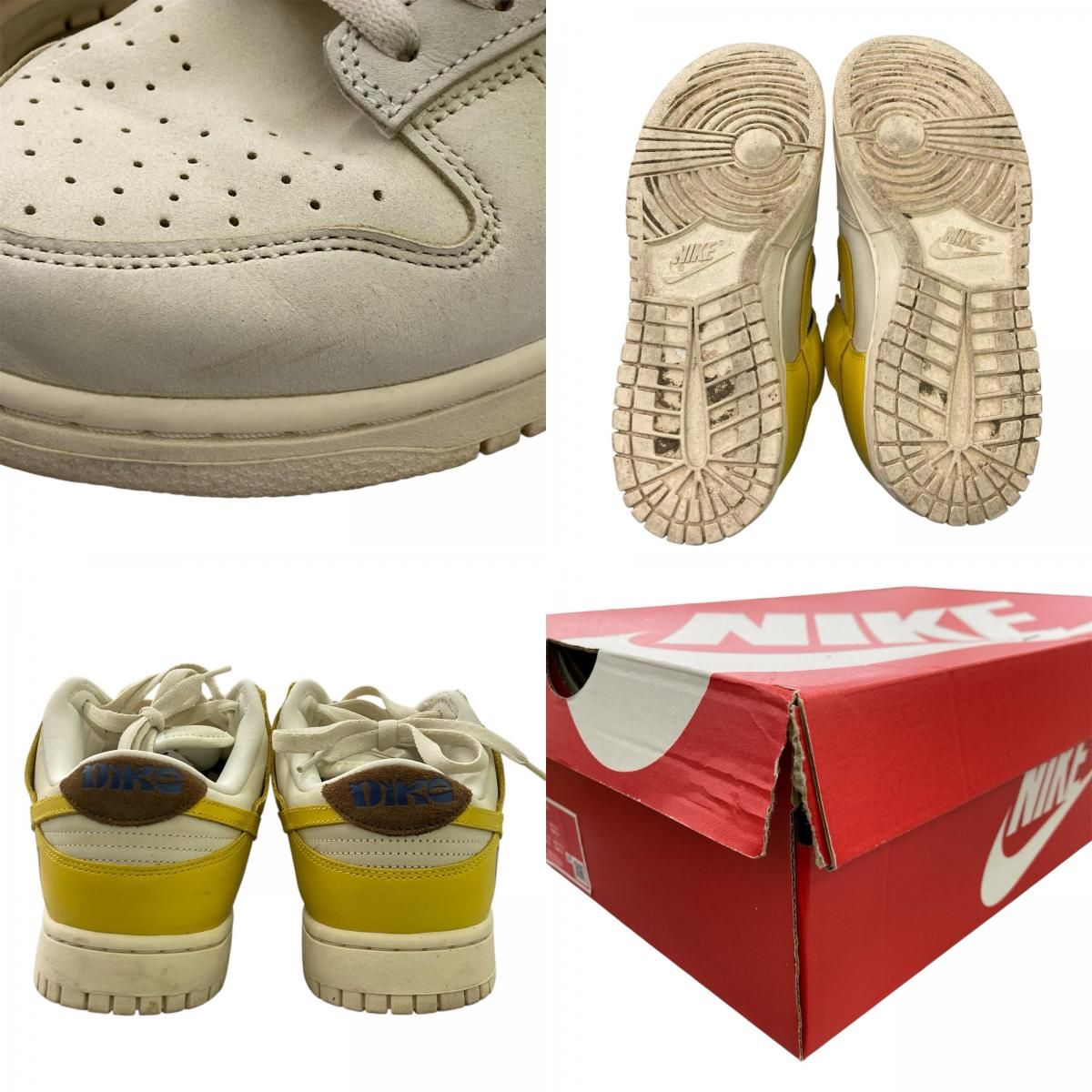 186001 現状品 NIKE ナイキ　ウィメンズダンクLOW LX DR5487-100  28 ユニセックス [260320HM220141] Nike Women's Dunk Low LX Banana Shoes (DR5487-100) | eBay