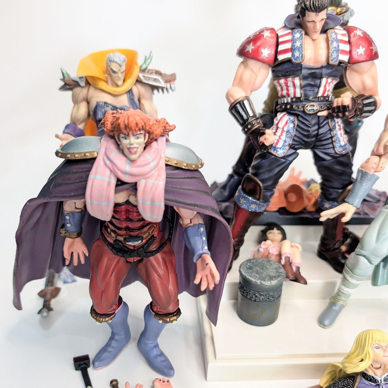 北斗の拳 フィギュア まとめ売り 8体セット 過不足 破損アリ 