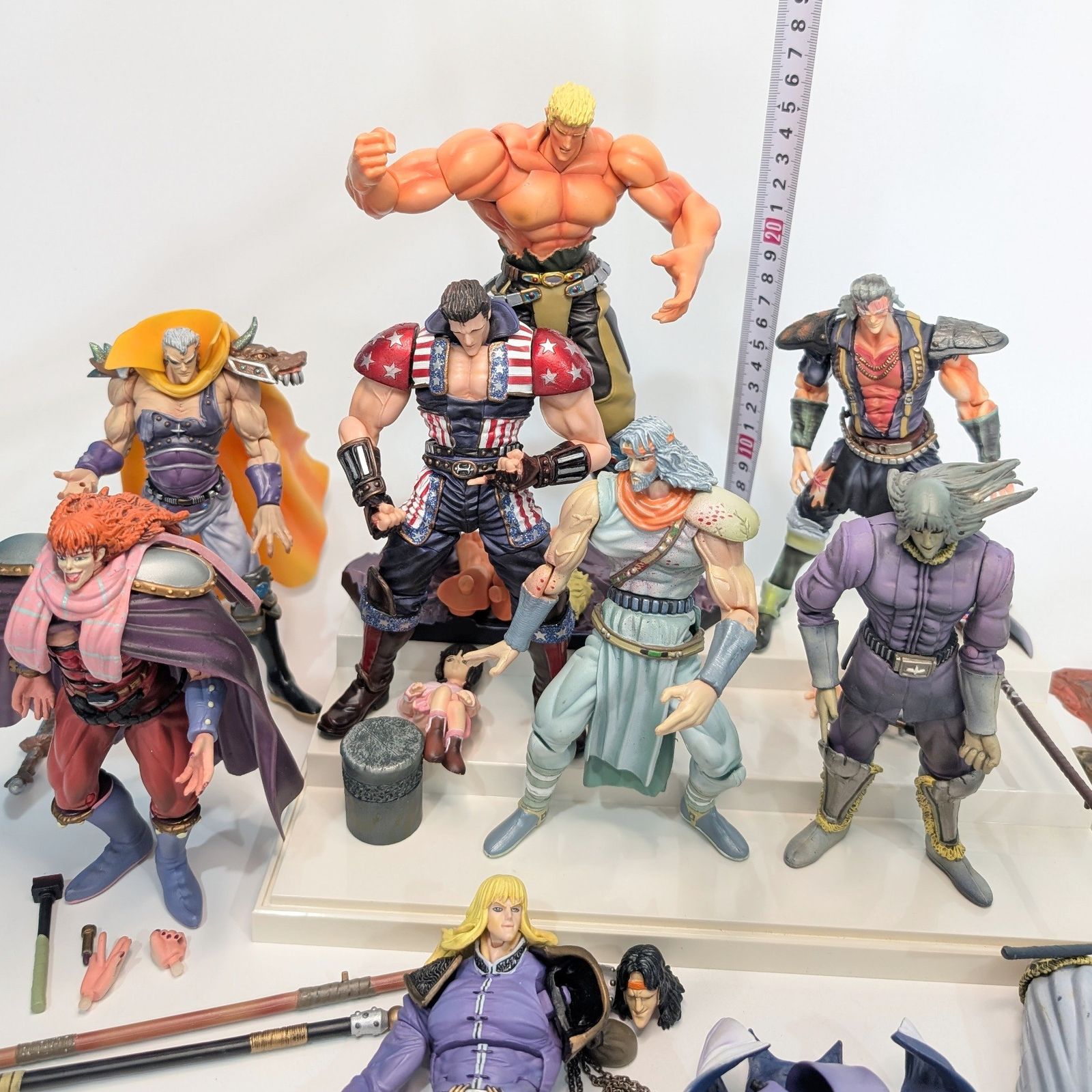 北斗の拳 フィギュア まとめ売り 8体セット 過不足 破損アリ 