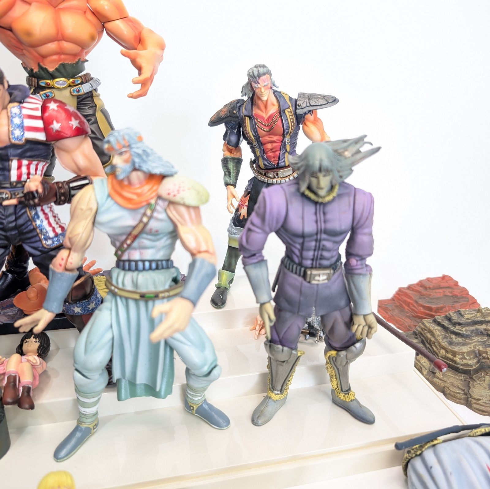 北斗の拳 フィギュア まとめ売り 8体セット 過不足 破損アリ 