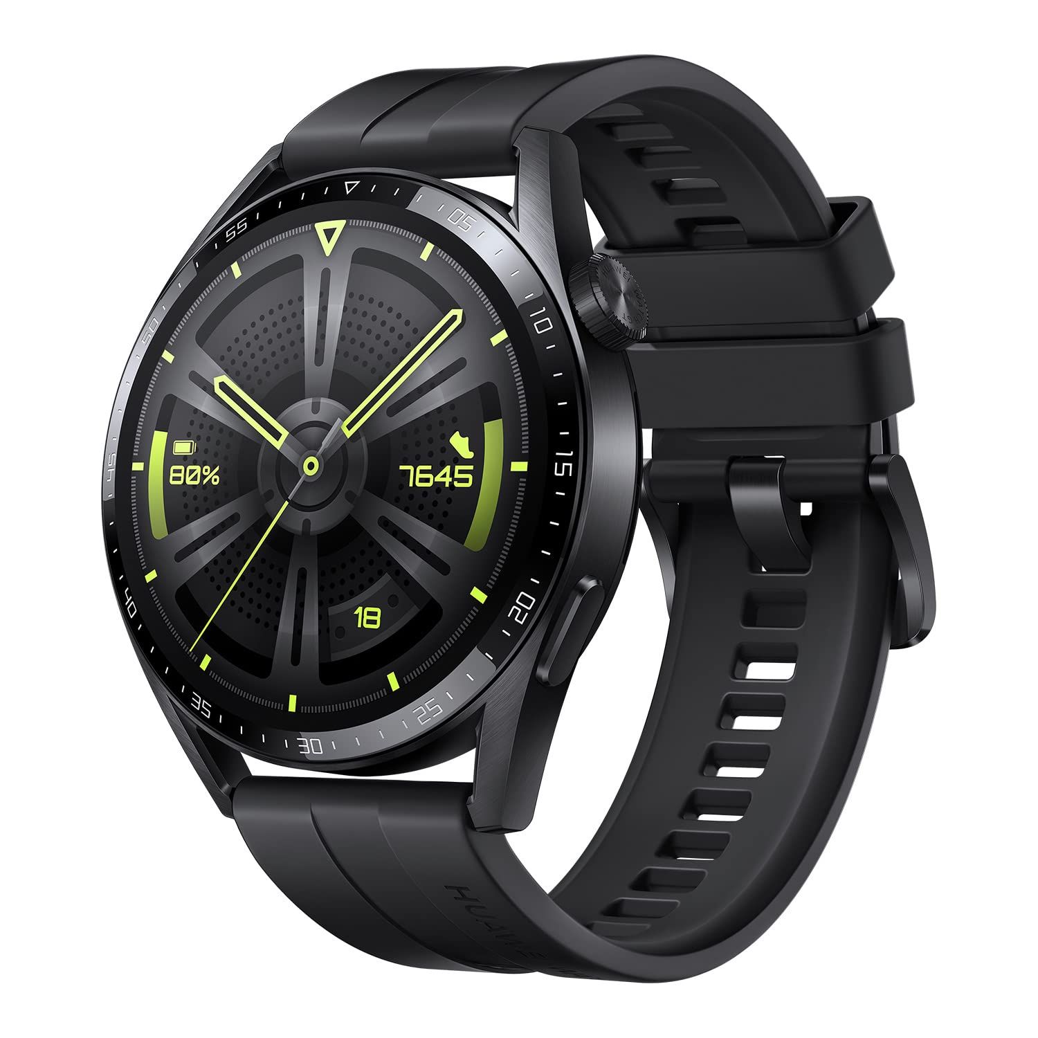 HUAWEI WATCH GT 3 46mm スマートウォッチ ブラック iOS/Android対応 [ブラック] [46mm] [46mm ブラック]