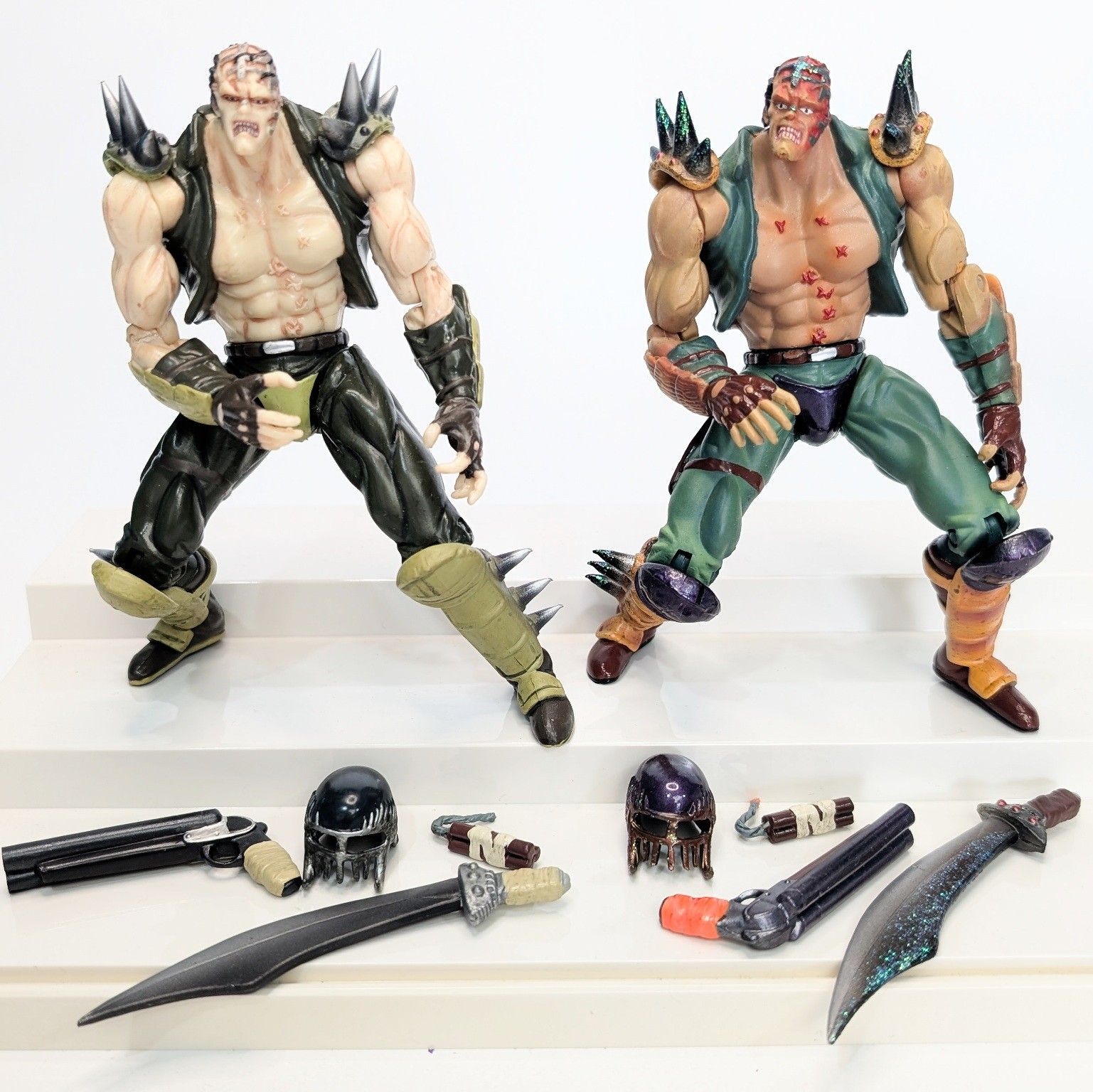 北斗の拳 フィギュア ジャギ199X バイオレンス フィギュア ジャギ 2体