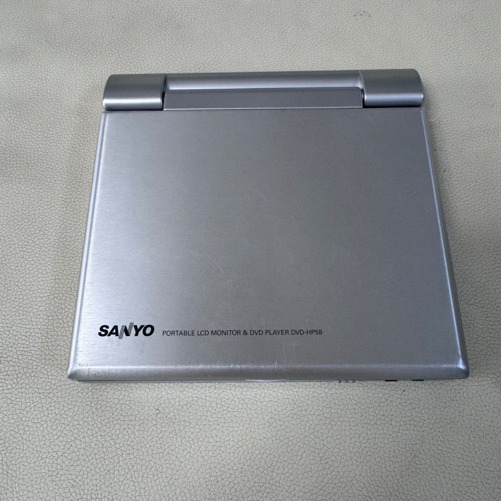 SANYO サンヨー ポータブルDVDプレーヤー DVD-HP58 2004年製 動作確認