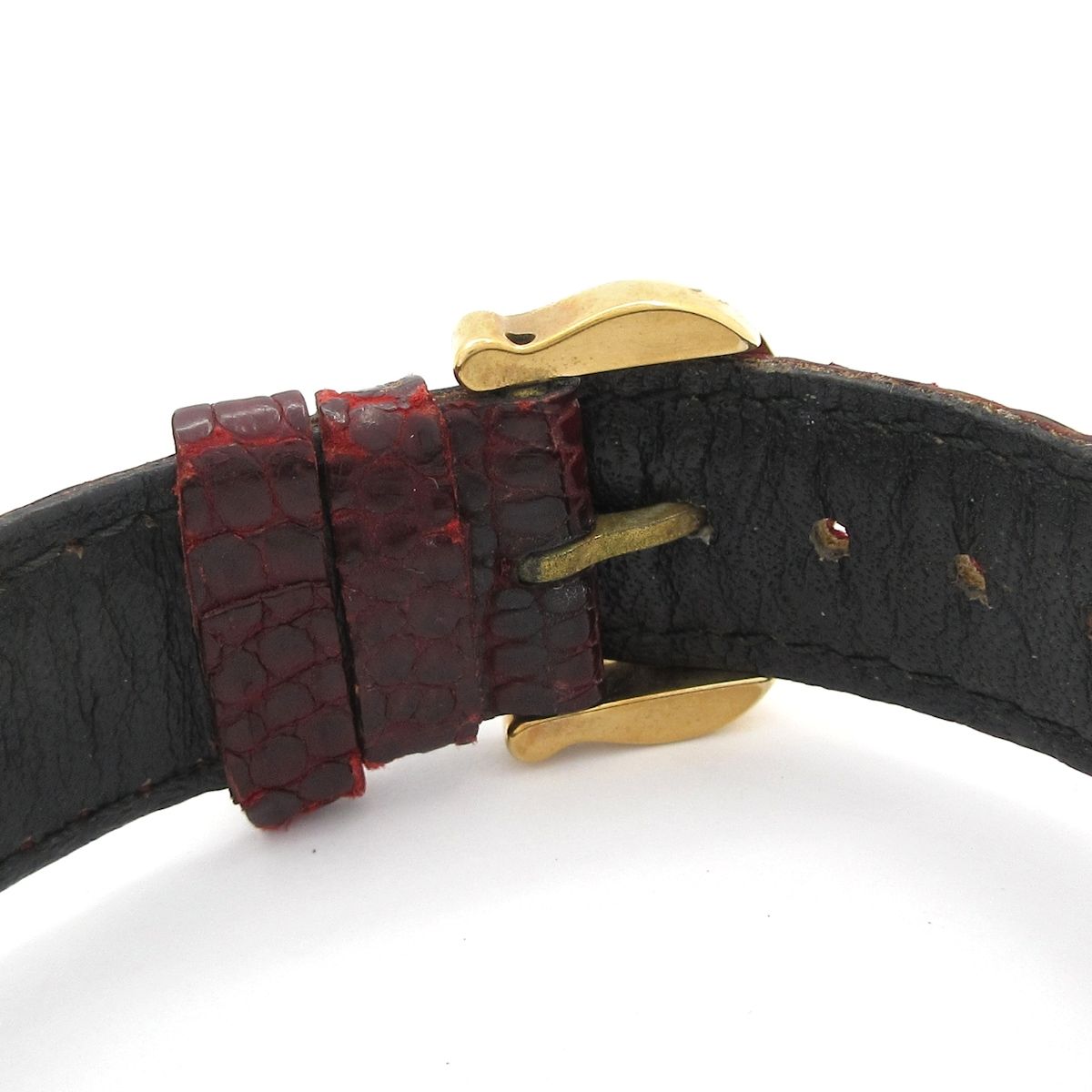 Cartier(カルティエ) 腕時計 マストタンク レディース 925/リザード