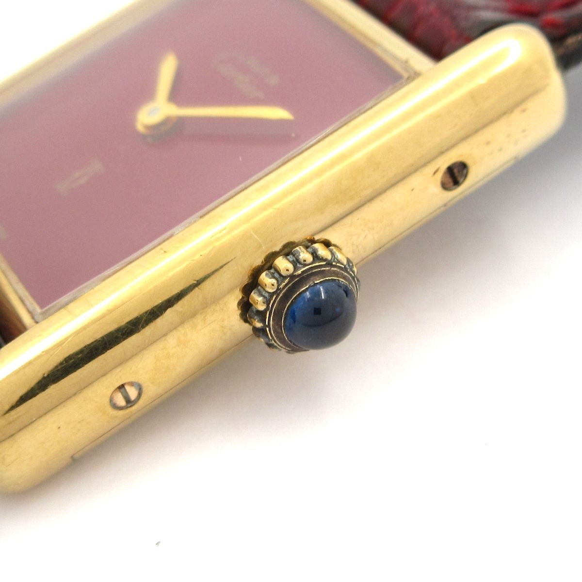 Cartier(カルティエ) 腕時計 マストタンク レディース 925/リザード