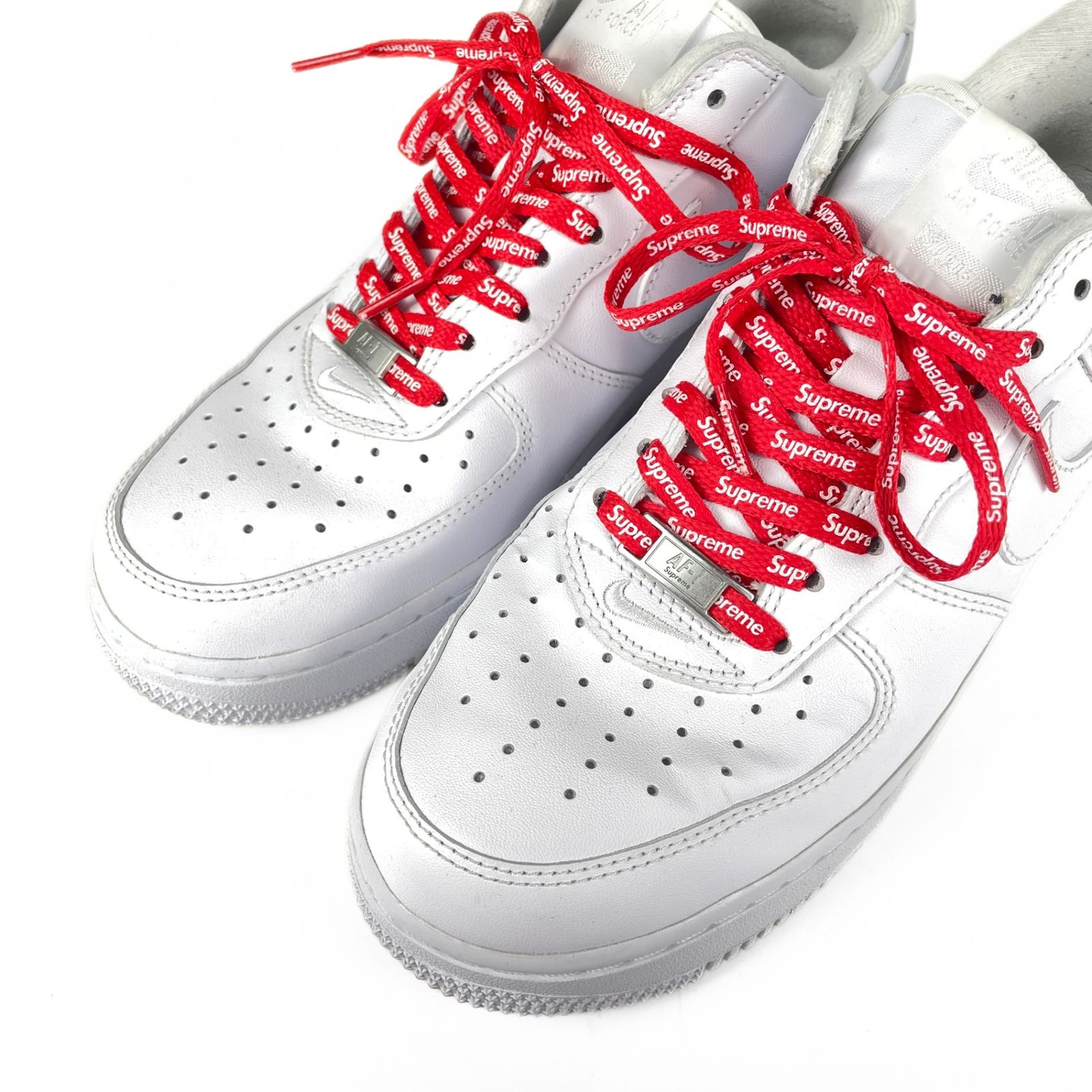 ☆ 26.5cm ☆ Supreme x NIKE AIR FORCE 1 LOW FLAX / WHEAT 黒タグ 半 