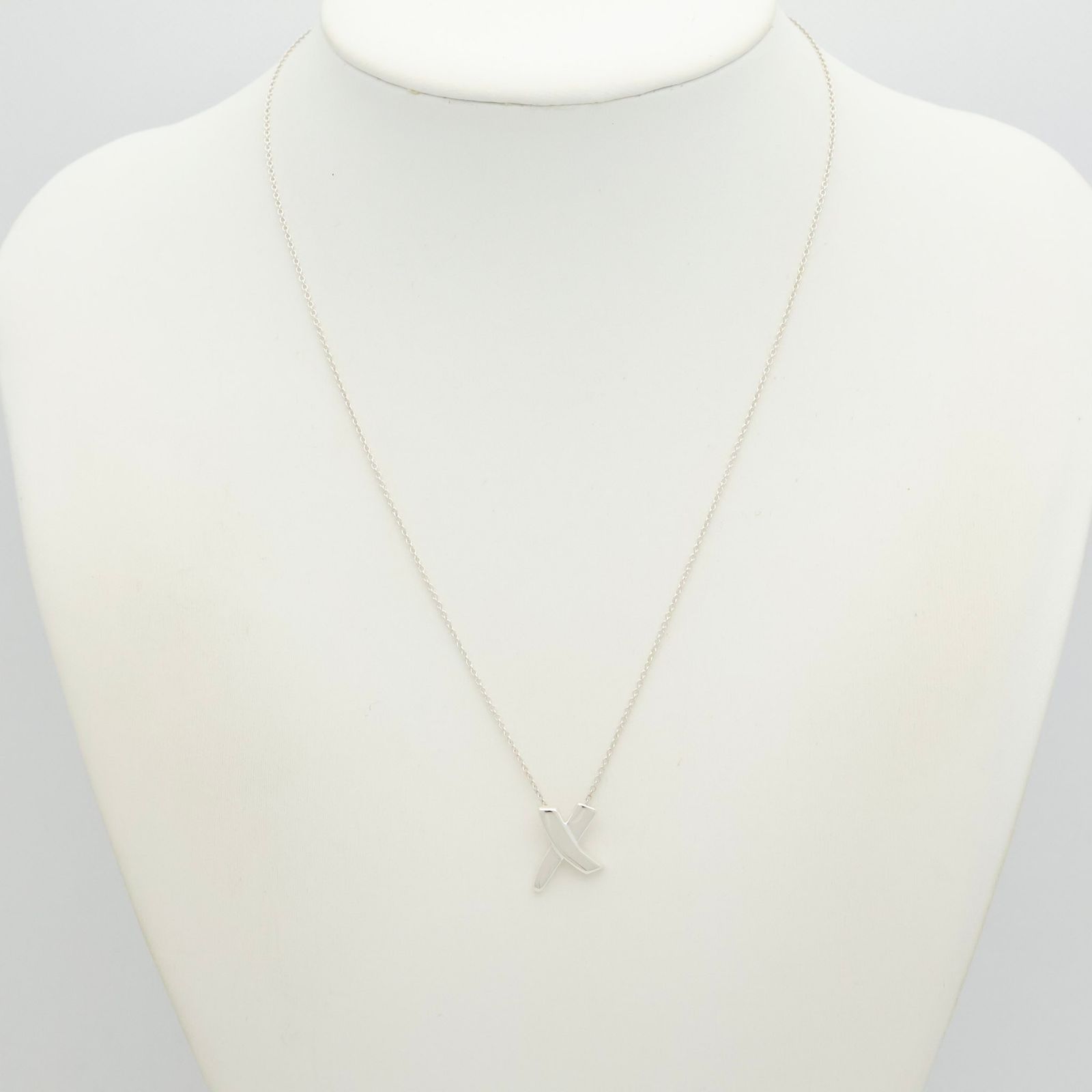 美品】ティファニー TIFFANY&Co. キス クロス パロマピカソ ネックレス