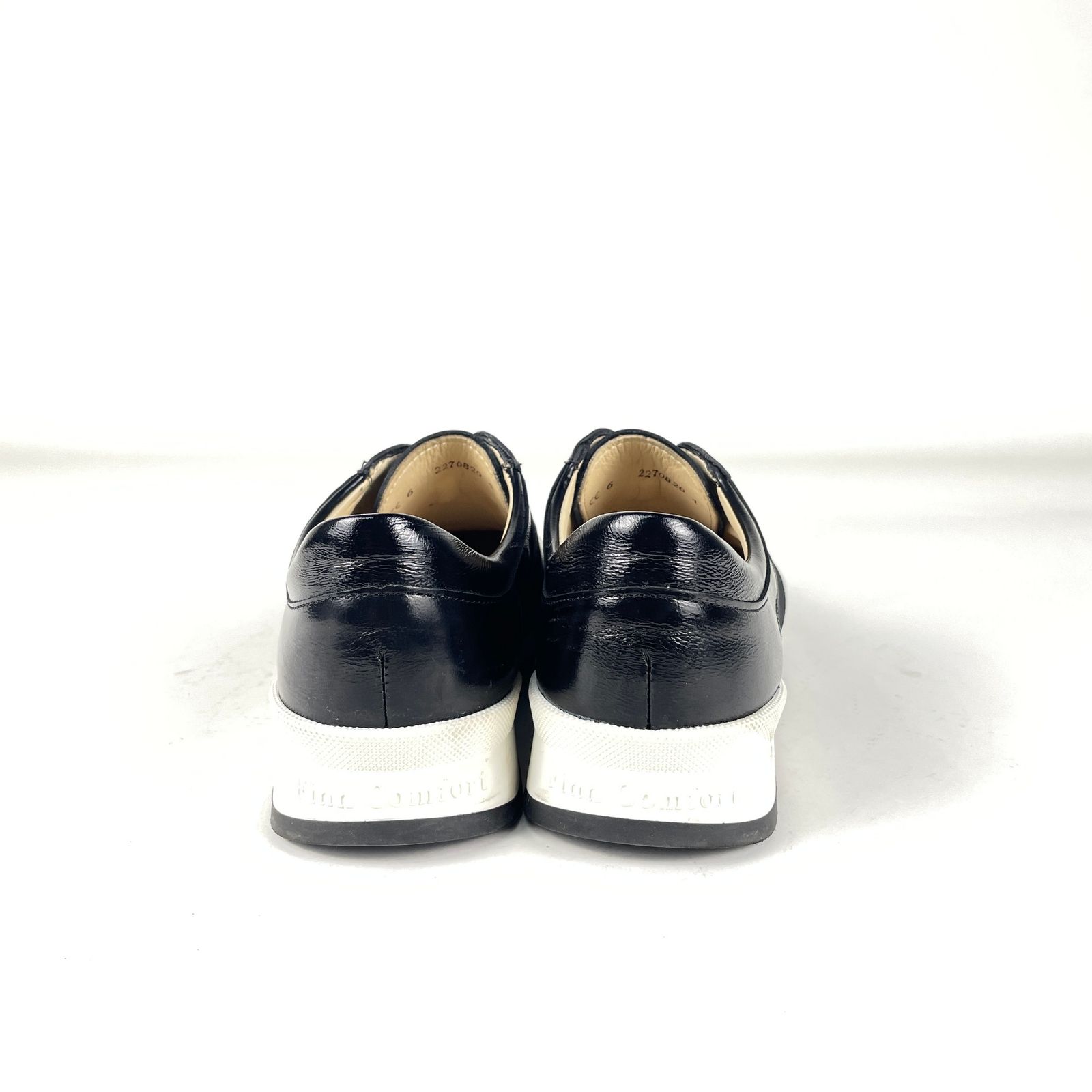 箱付 FINN COMFORT フィンコンフォート 82393 スリッポン レザー