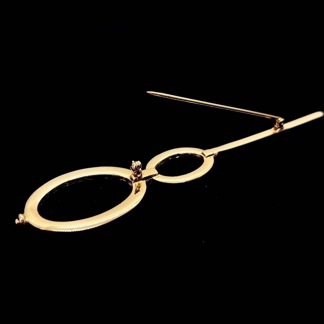 美品✨Christian Dior クリスチャン ディオール ブローチ ゴールド