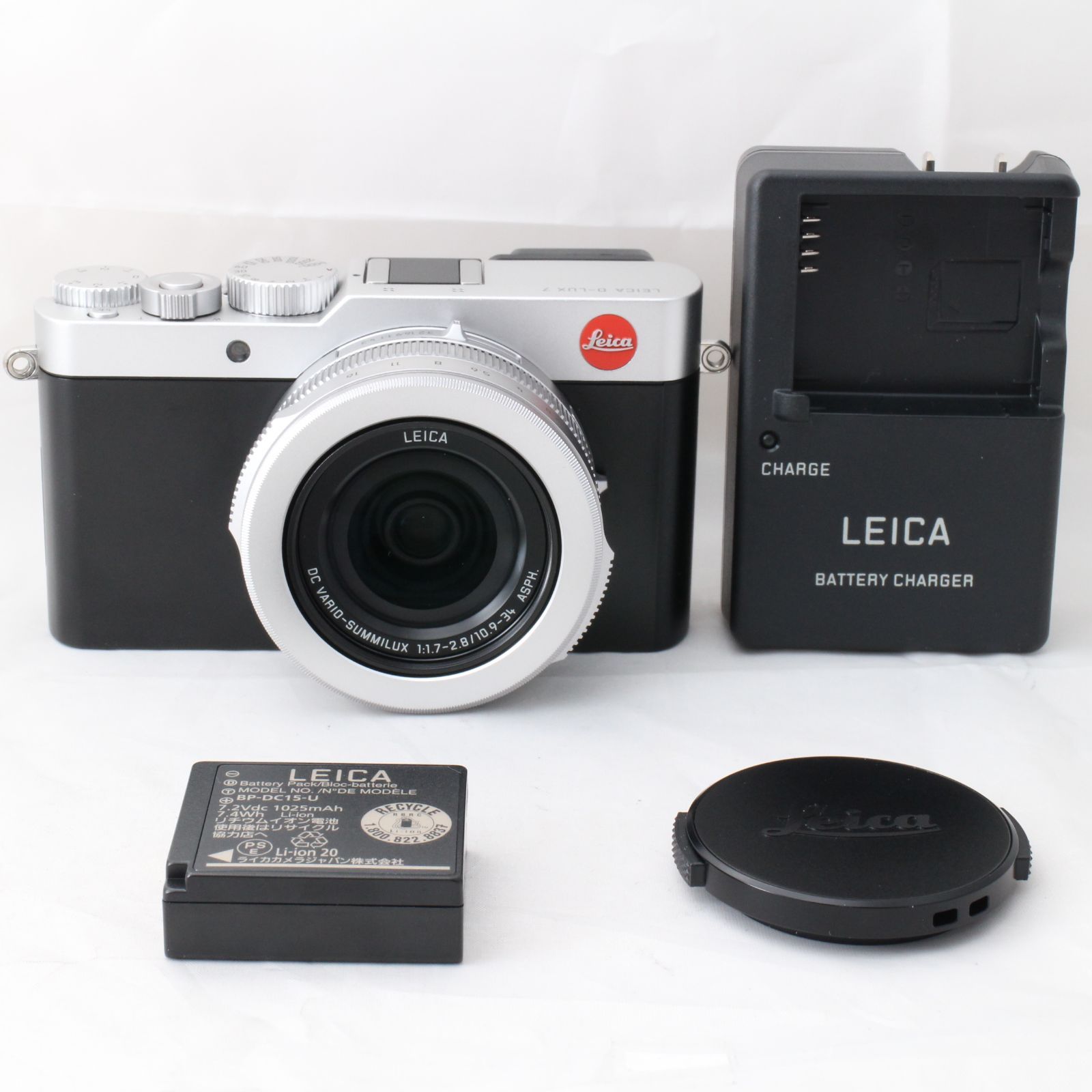 ☆美品・ショット数2157☆ LEICA ライカ D-LUX 7 シルバー デジタル 