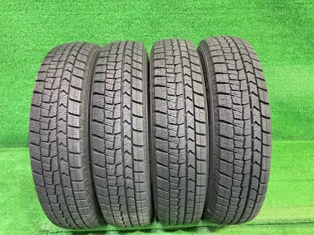 DUNLOP スタッドレス ダンロップ ウインターマックスWM02 145/80R13 4本 7ミリ 2022年