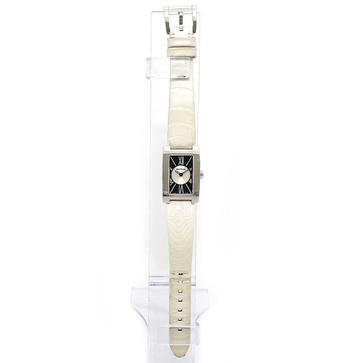 モンブラン プロファイル エレガンス 7077 クオーツ ステンレススティール レディース ボーイズ MONTBLANC 【中古】 【時計】 モンブラン プロファイル エレガンス 7077 クオーツ ステンレス