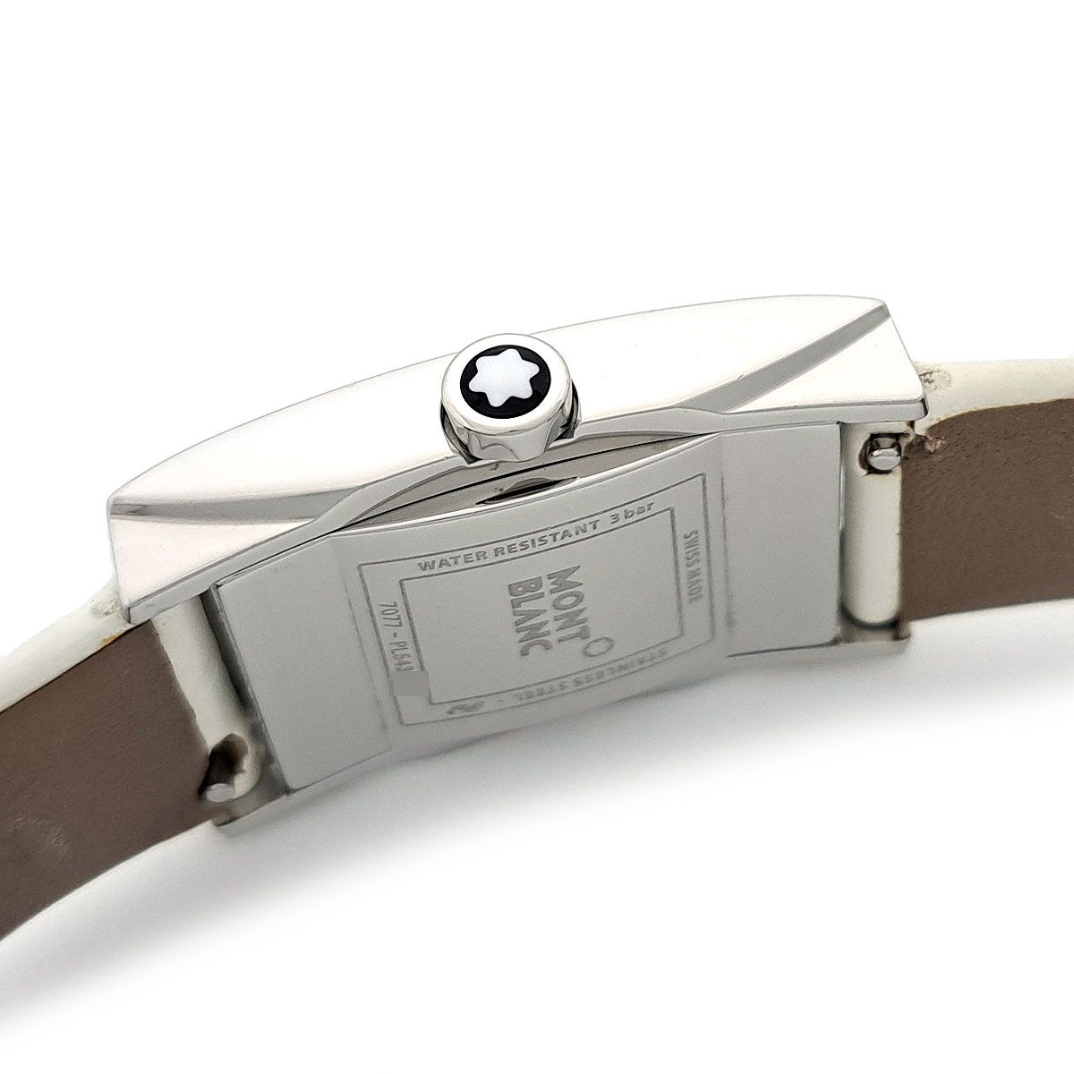 モンブラン プロファイル エレガンス 7077 クオーツ ステンレススティール レディース ボーイズ MONTBLANC 【中古】 【時計】 モンブラン プロファイル エレガンス 7077 クオーツ ステンレス