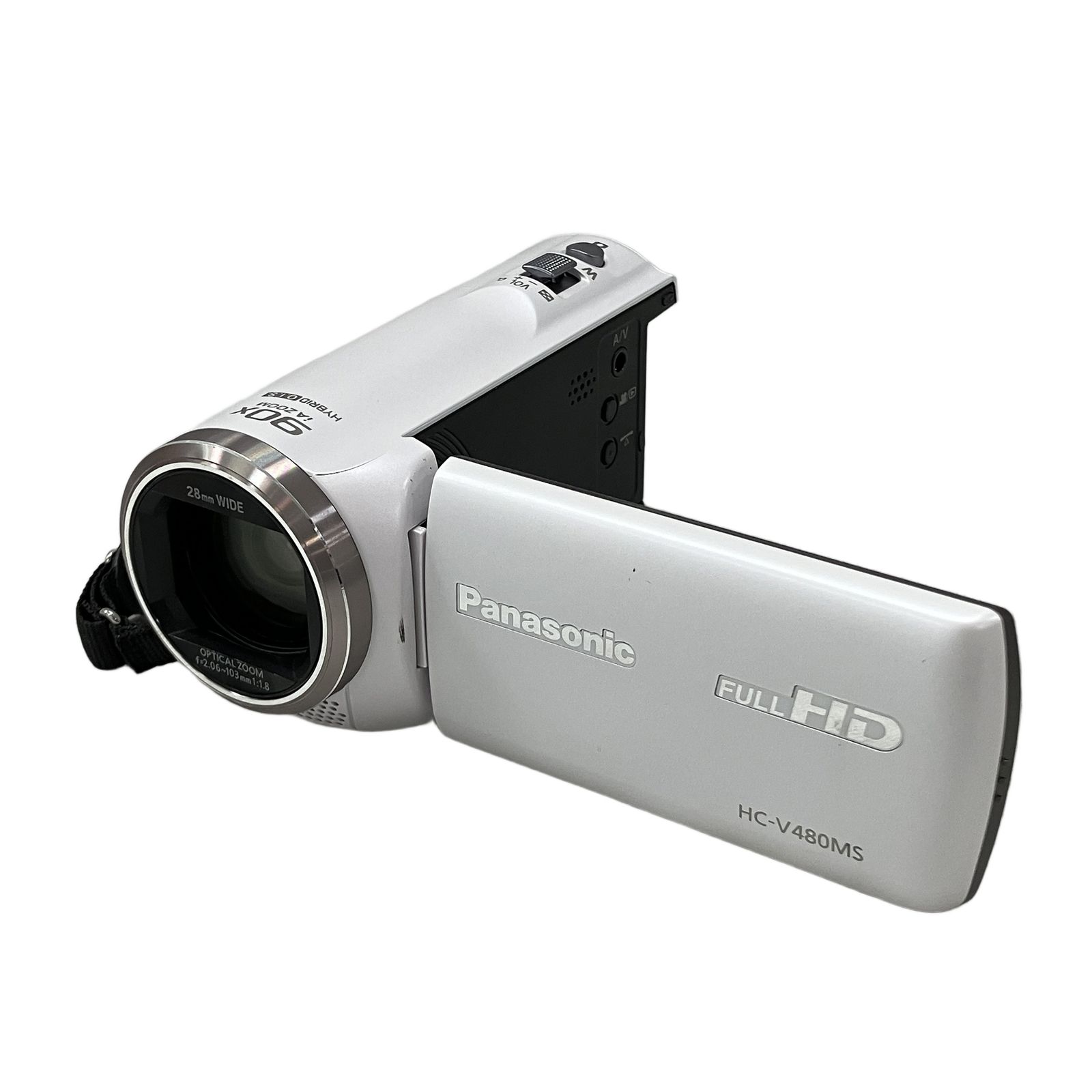 Panasonic HC-V480MS デジタル ビデオカメラ ホワイト パナソニック 