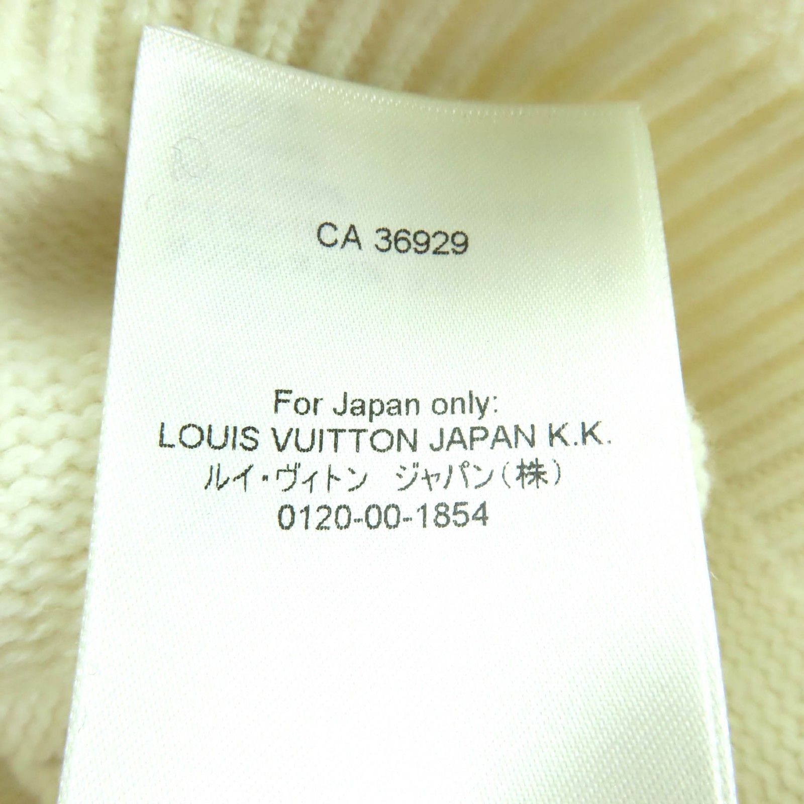 未使用品☆LOUIS VUITTON ルイヴィトン 2025年製 ウール カシミヤ混 