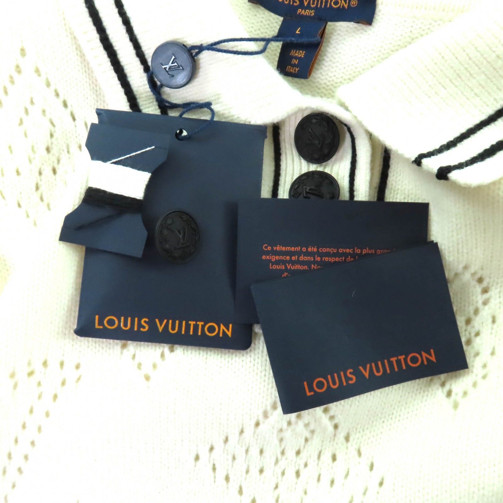 未使用品☆LOUIS VUITTON ルイヴィトン 2025年製 ウール カシミヤ混 