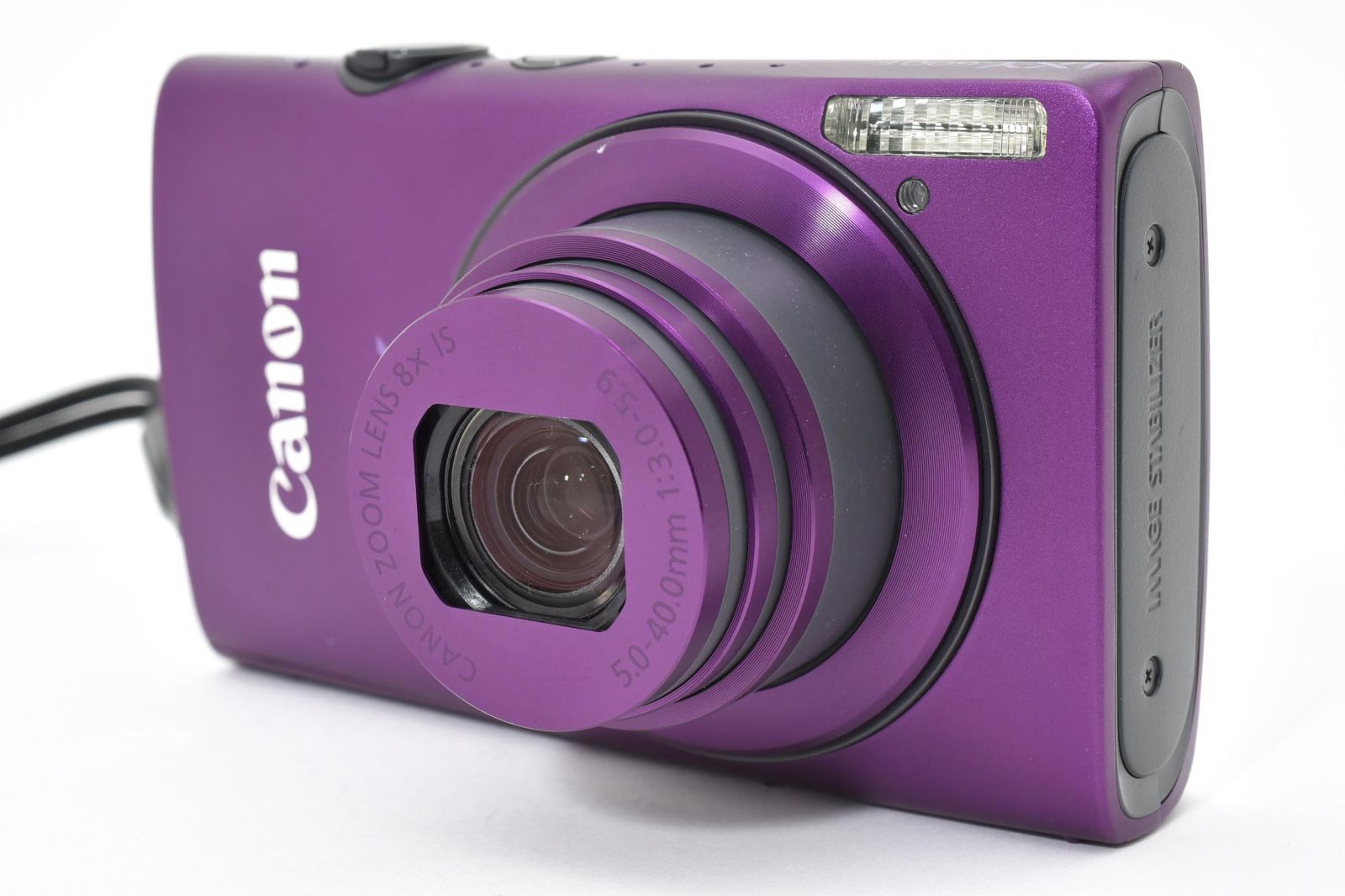 キヤノン CANON IXY 600F パープル PC1676 《動作確認済・付属品多数 