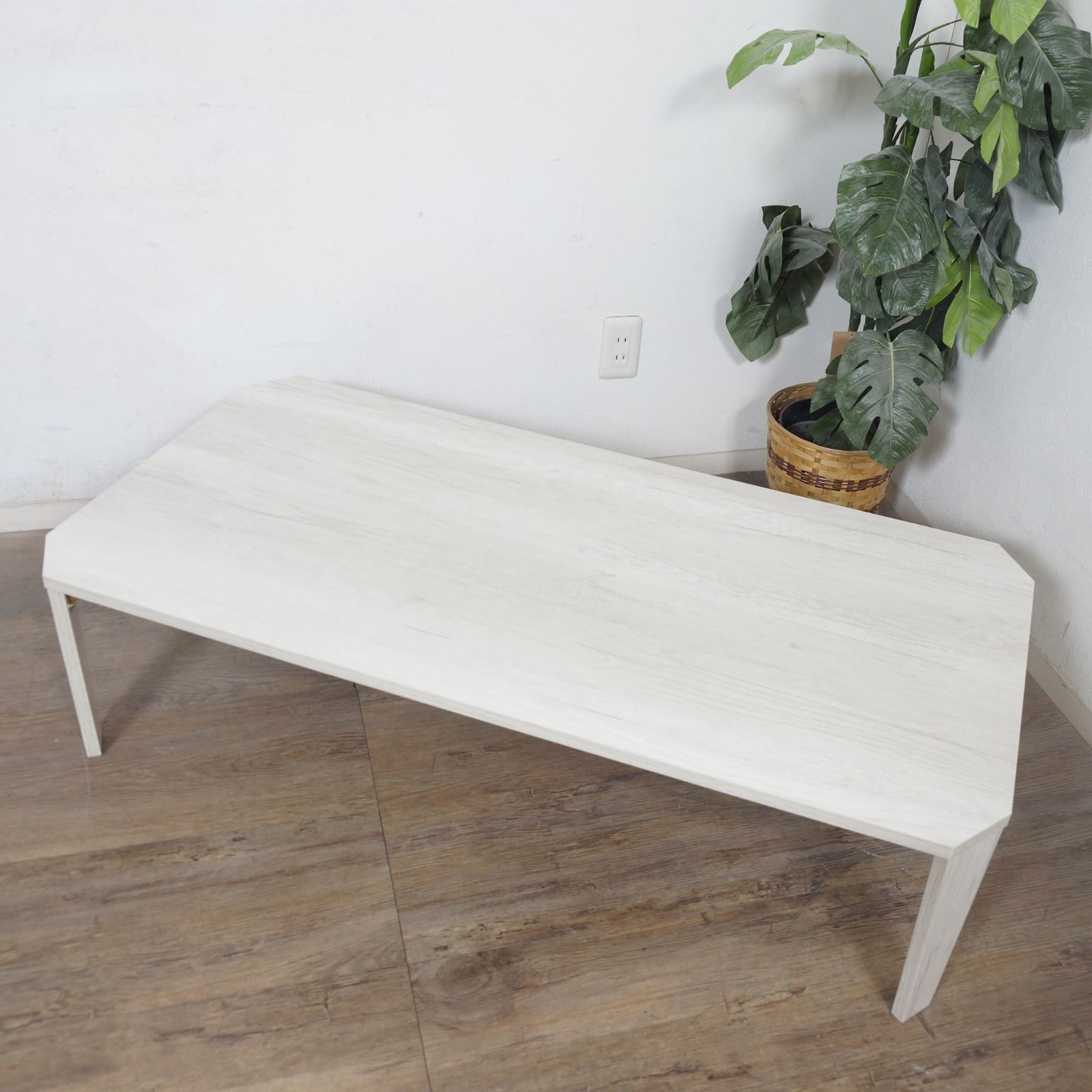 Y 送料無料【新品】古木調 折りたたみテーブル ヴィンテージ風 幅120cm