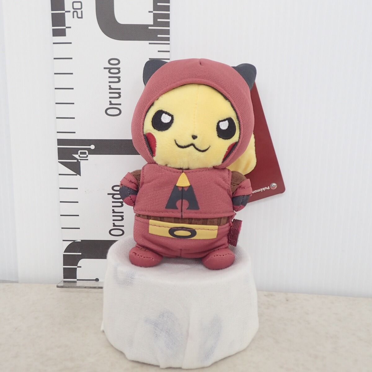 ポケモン　ぬいぐるみ　団員ごっこ　ピカチュウ　マグマ団 ぬいぐるみ 団員ごっこピカチュウ ポケモンセンター マグマ団 1円