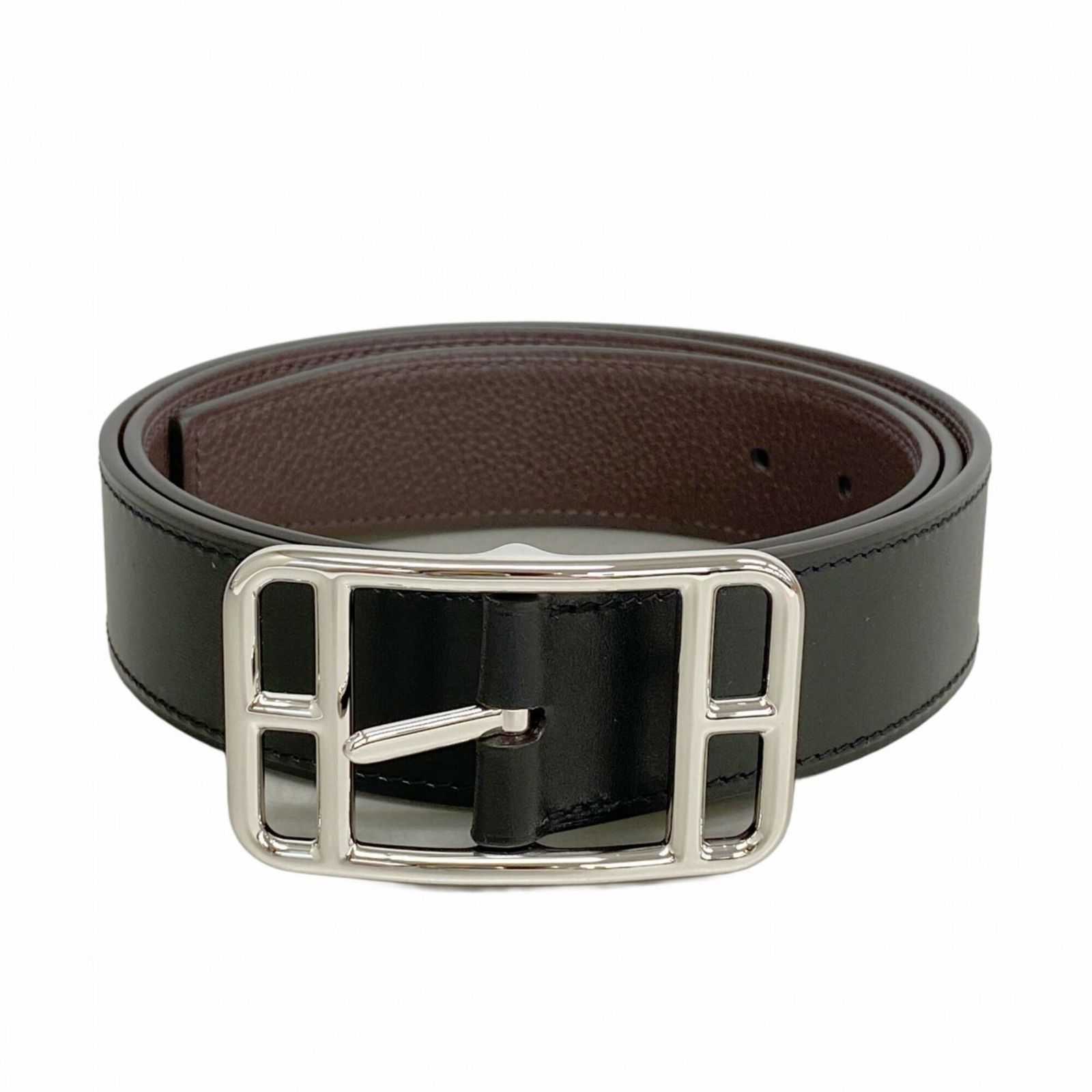 エルメス(Hermes) エルメス ベルト ケープコッド32 ボックスカーフ エルメス(Hermes) エルメス ベルト ケープコッド32 ボックスカーフ