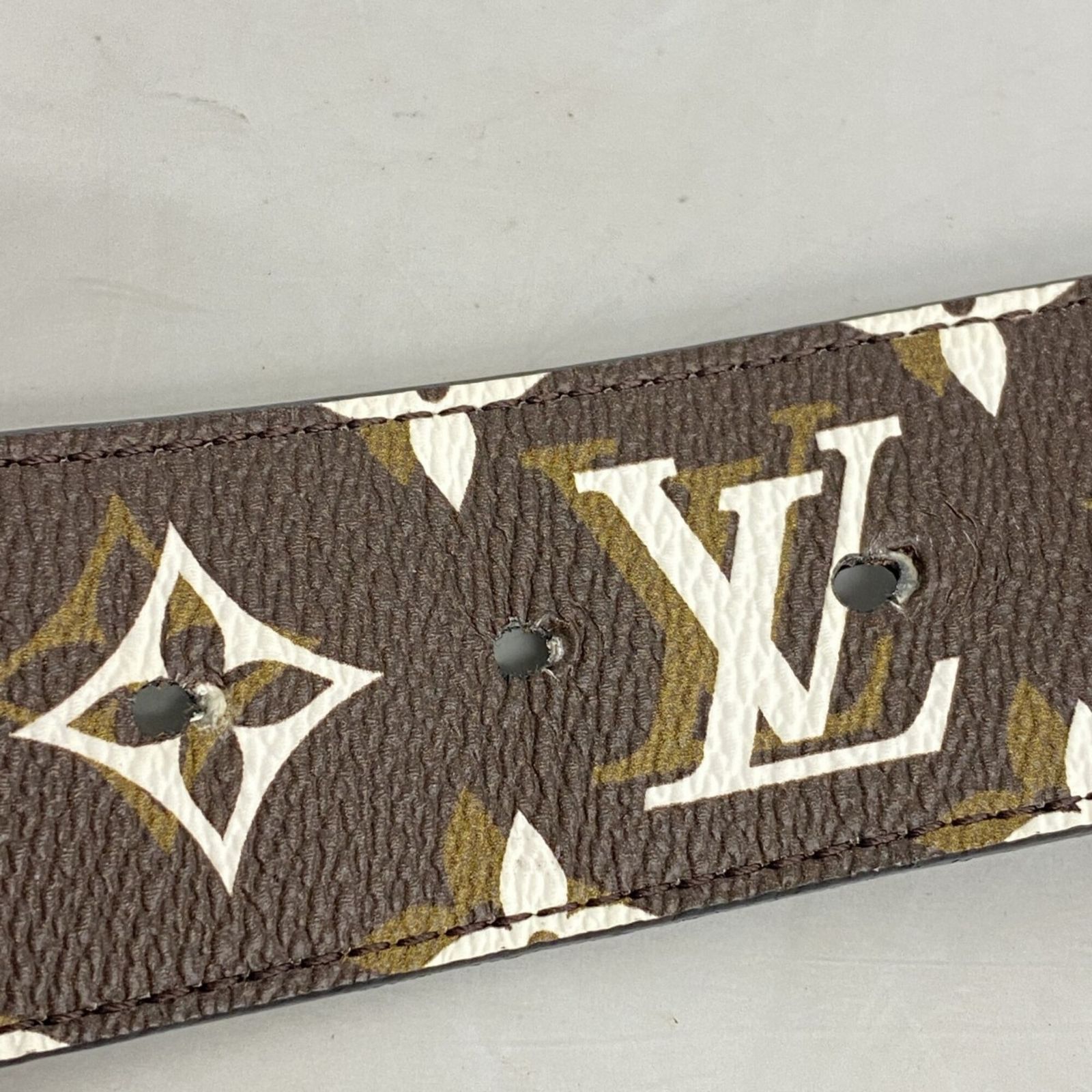 LOUIS VUITTON MP241 サンチュール モノグラム レザーベルト