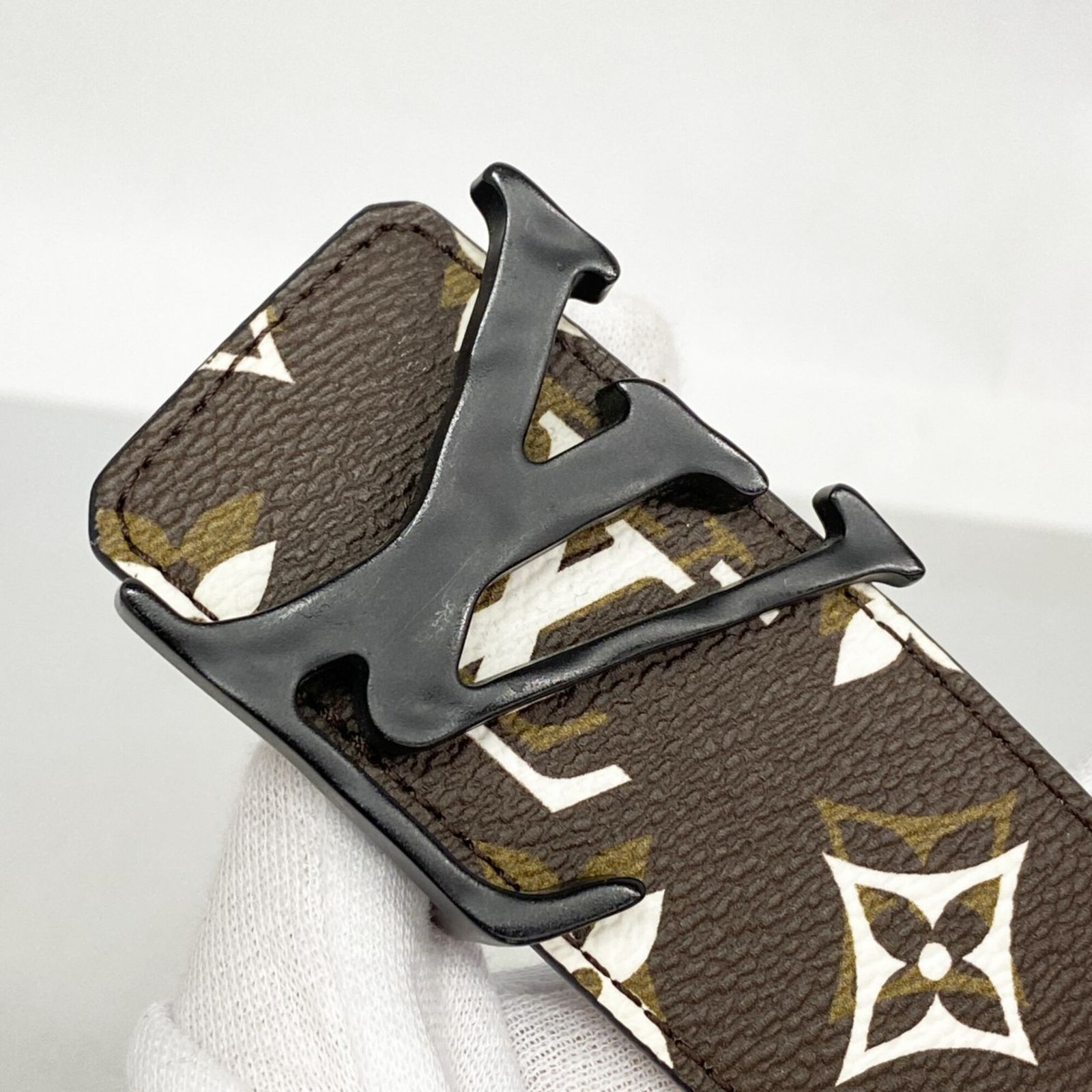 LOUIS VUITTON MP241 サンチュール モノグラム レザーベルト